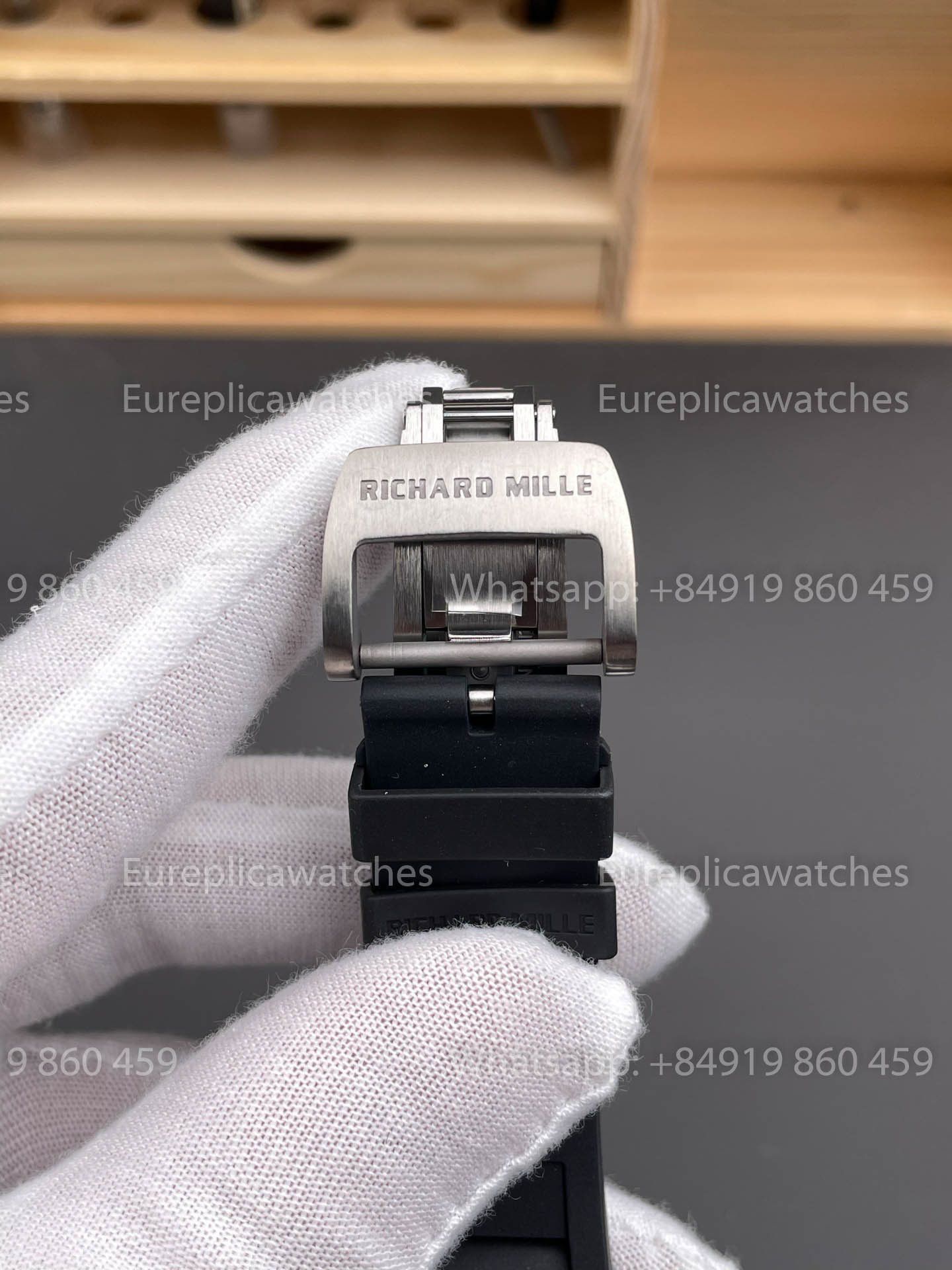 Patek Philippe Nautilus 5711 Pulseira de couro 1:1 Melhor versão DDF Factory