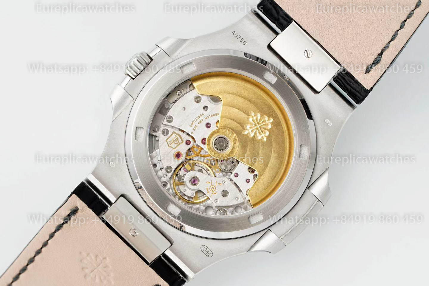 Patek Philippe Nautilus 5711 Pulseira de couro 1:1 Melhor versão DDF Factory