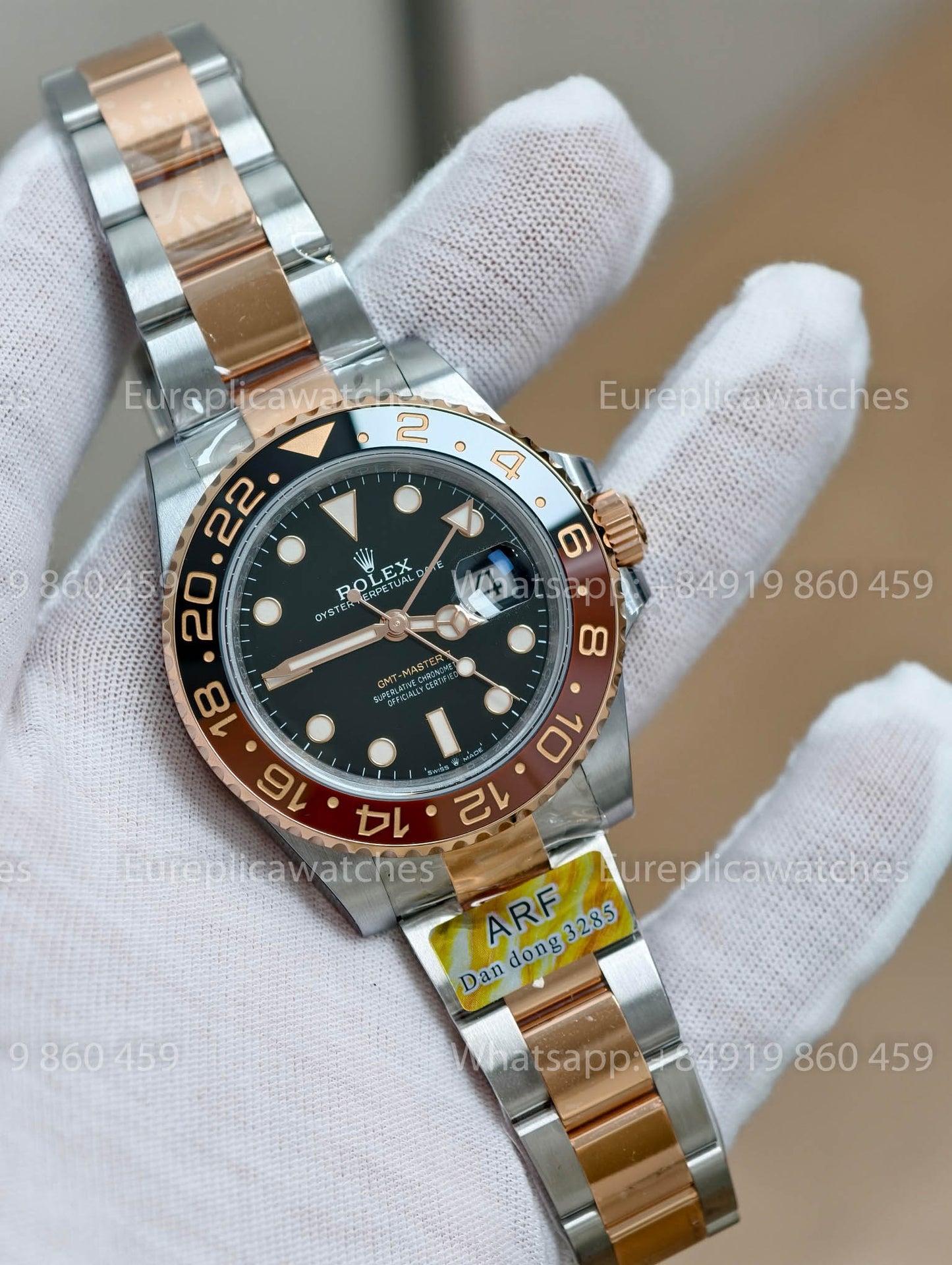 Rolex GMT?Master II M126711CHNR-0001 ARF Factory miglior versione 1:1 con bracciale Oyster, nuovo 2025