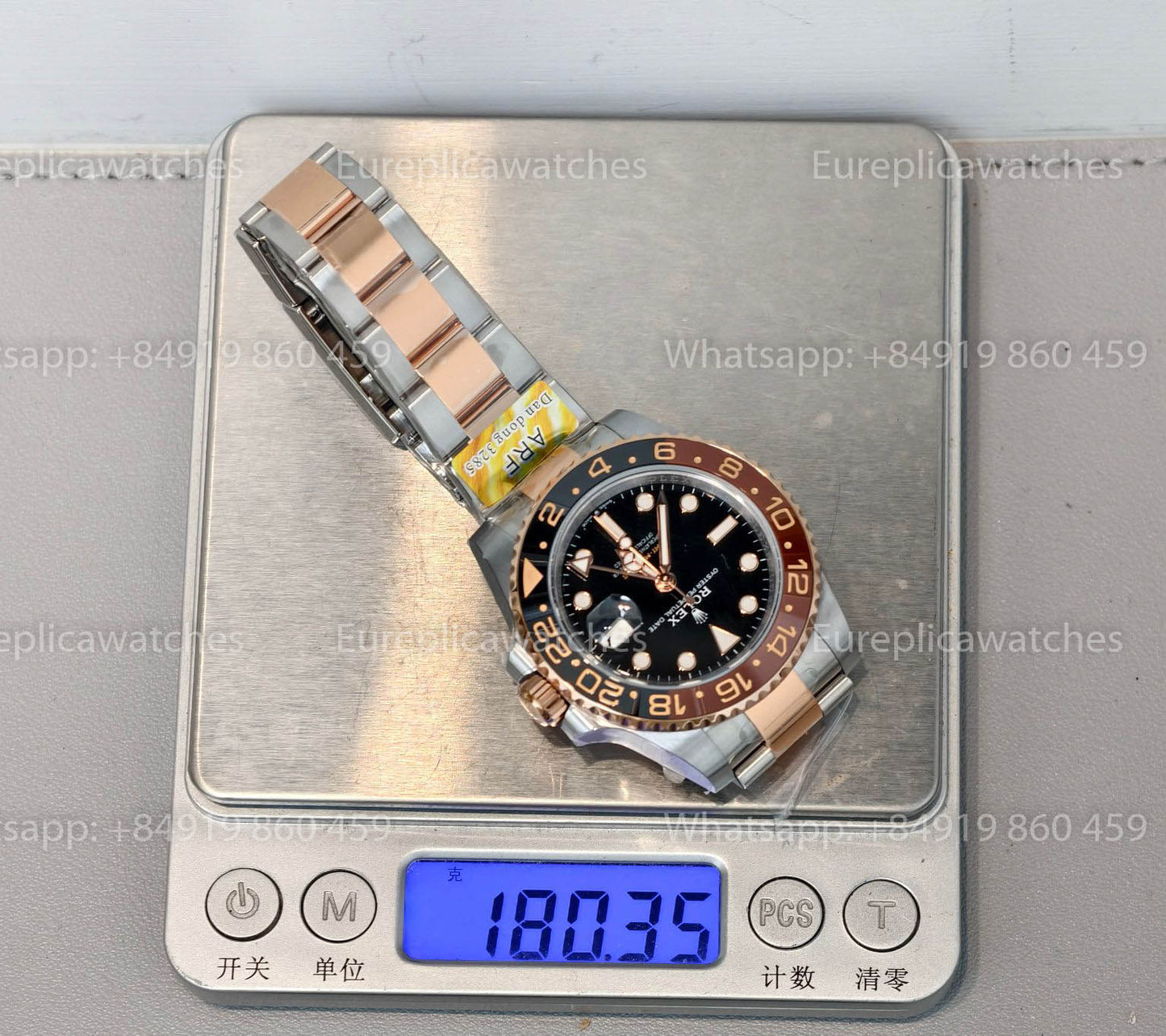 Rolex GMT-Master II M126711CHNR-0001 ARF Factory miglior versione 1:1 con bracciale Oyster, nuovo 2025