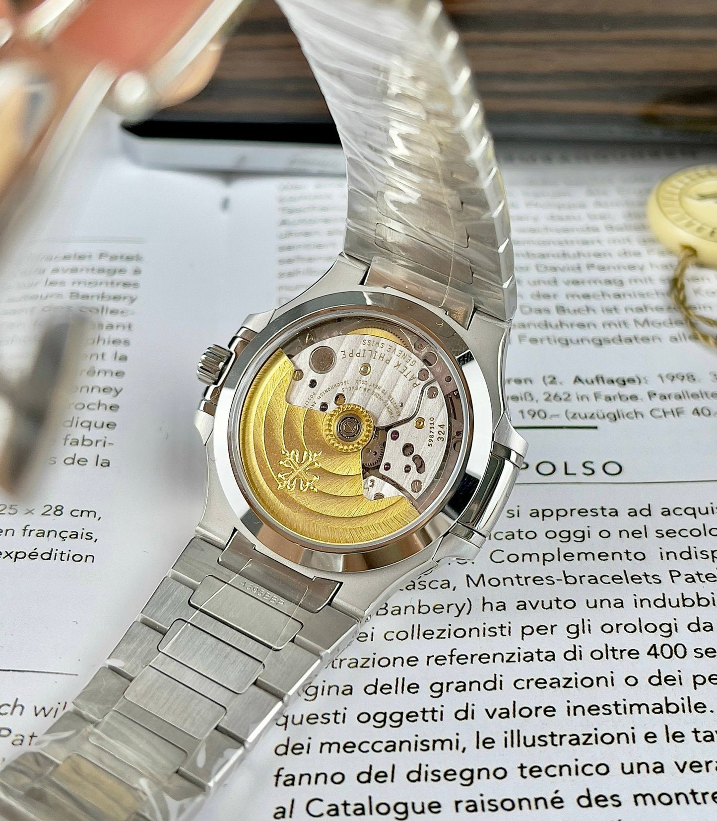 Patek Philippe Nautilus 7118/1A-001 1:1 edizione migliore 3K Fabbrica quadrante blu