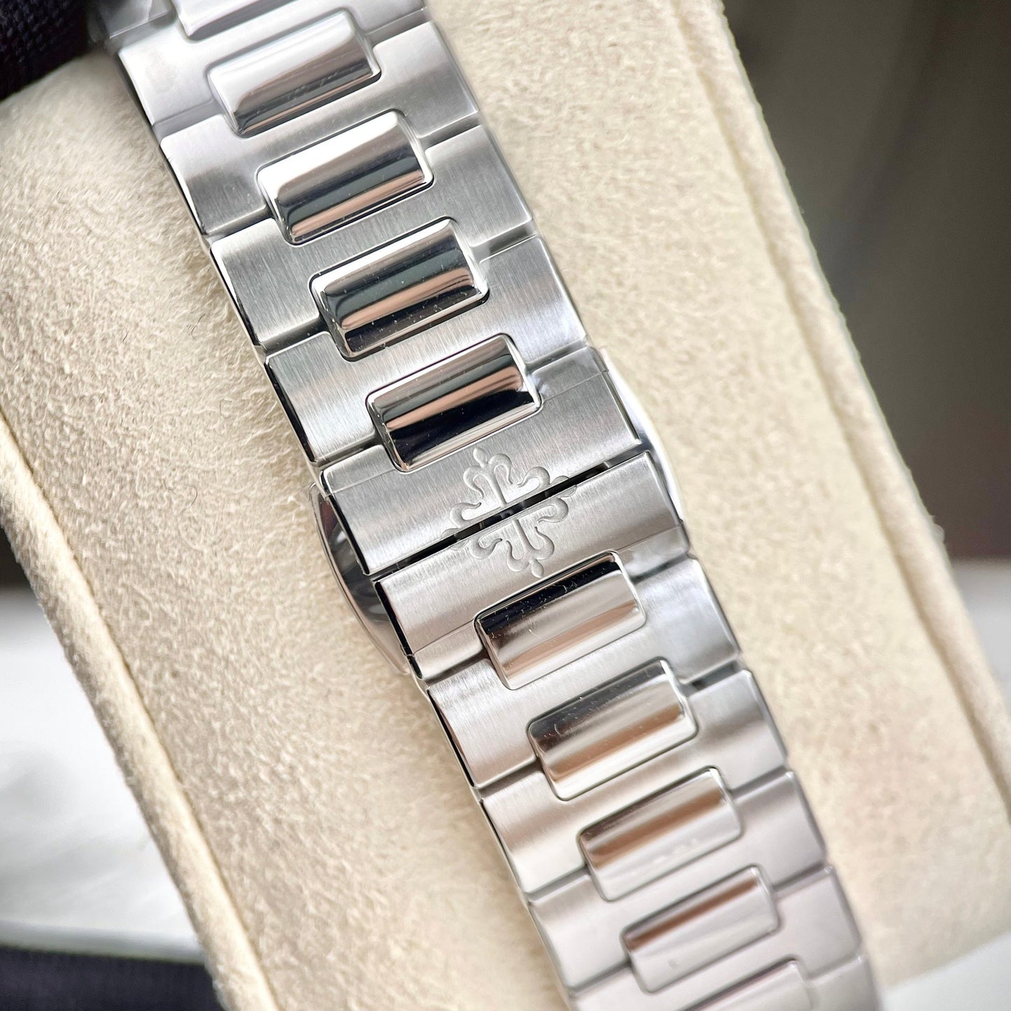 Patek Philippe Nautilus 7118/1A-001 1:1 edizione migliore 3K Fabbrica quadrante blu