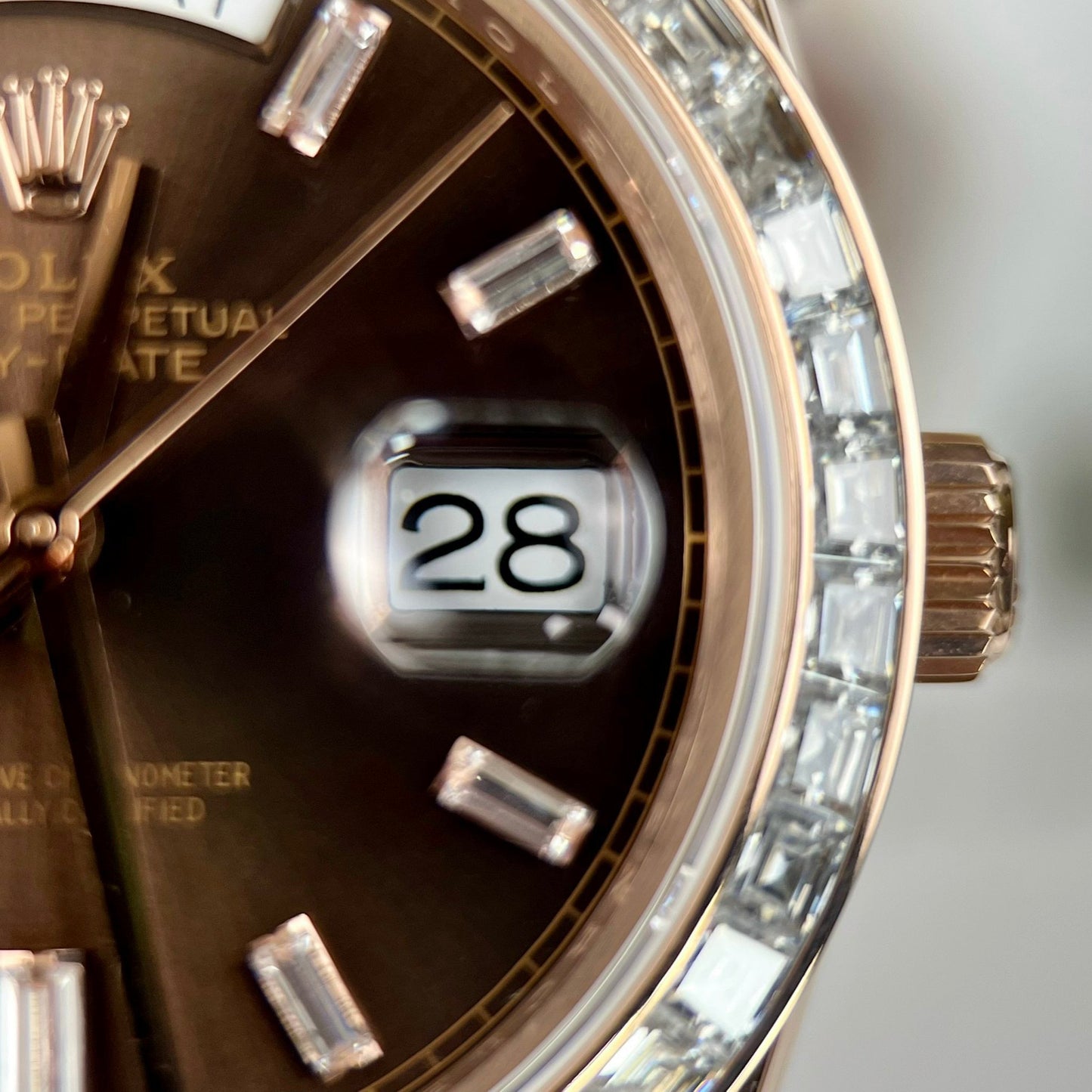 Rolex Day-Date 36 128235-0037 40mm 18k Rosa Oro coated 3235 movimento GM Fabbrica