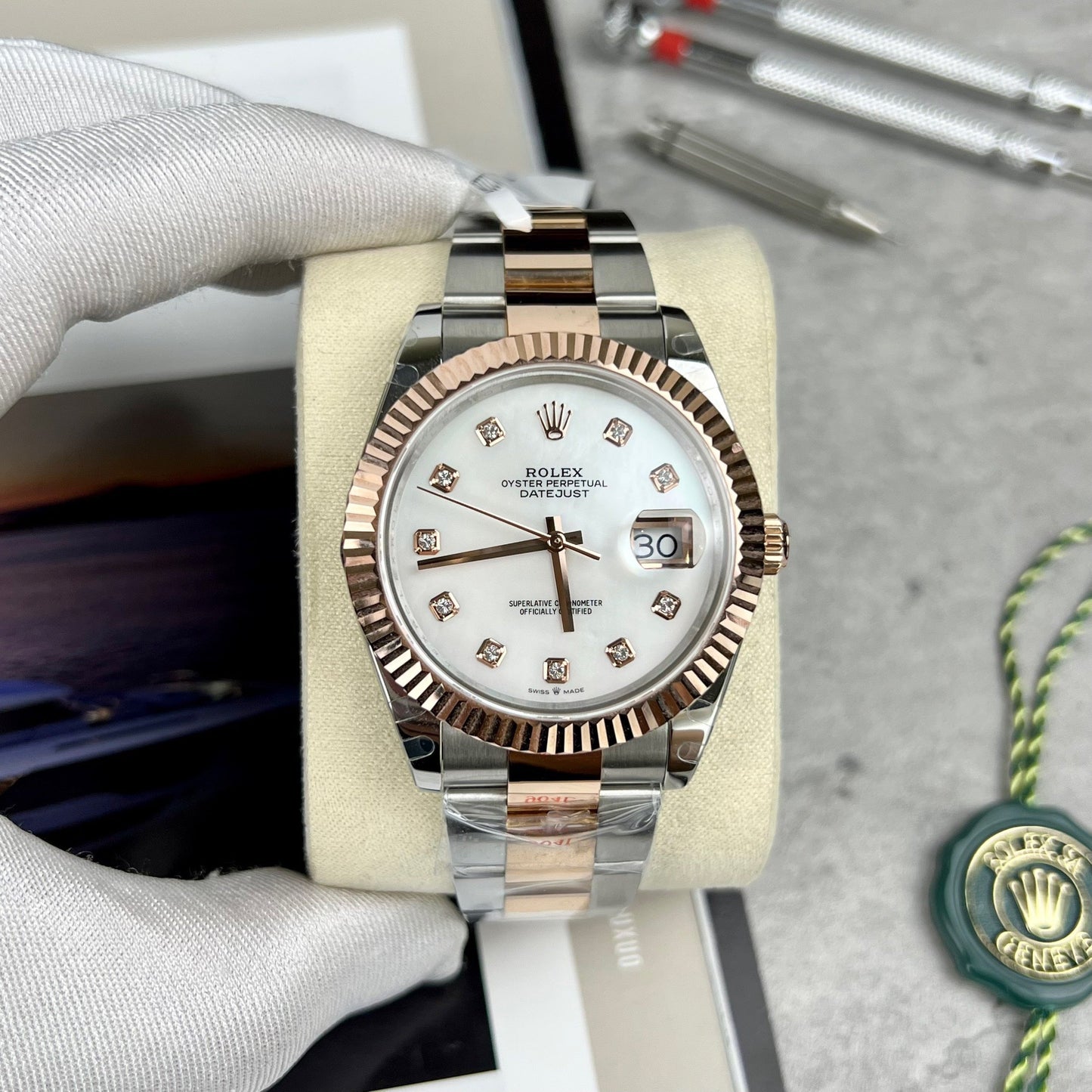 Rolex Datejust 41 126331 Rosa Oro Oro-plated from GM Fabbrica