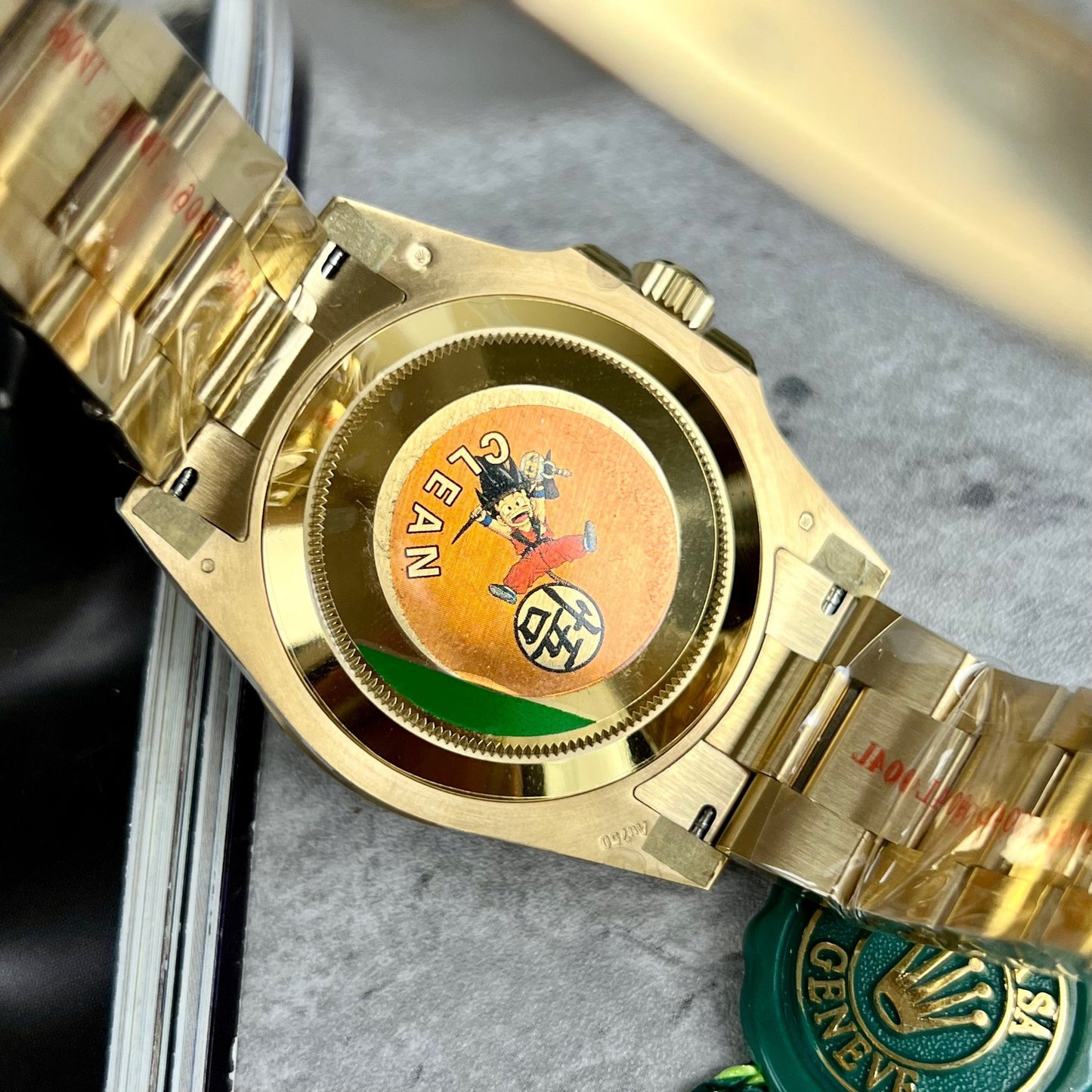 Rolex Submariner Date quadrante nero Yellow Oro Men's Watch 126618LN-0002 wrapped 18k Oro