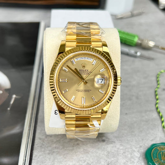 Rolex Day-Date 40 228348rbr-0002 Oro Filled 18k with 150 gram peso
