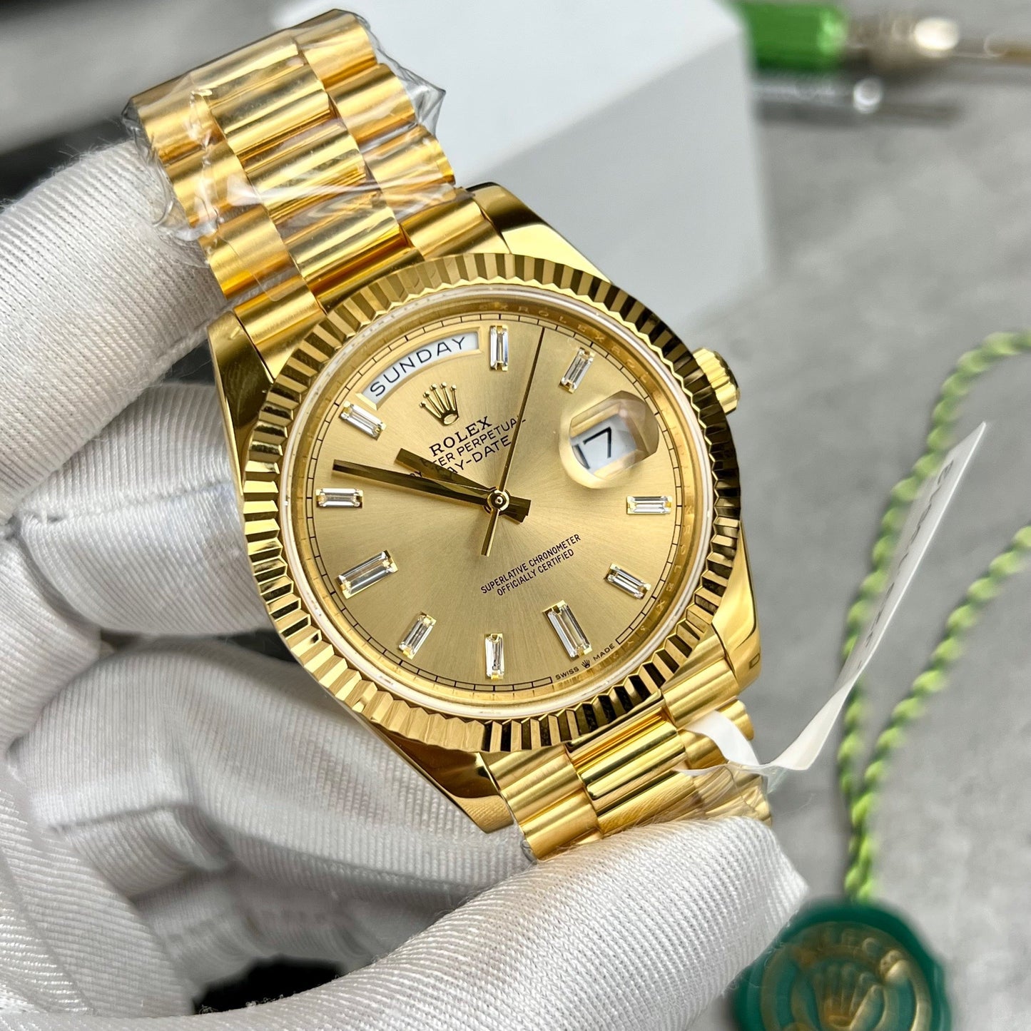 Rolex Day-Date 40 228348rbr-0002 Oro Filled 18k con 167 gramos de peso
