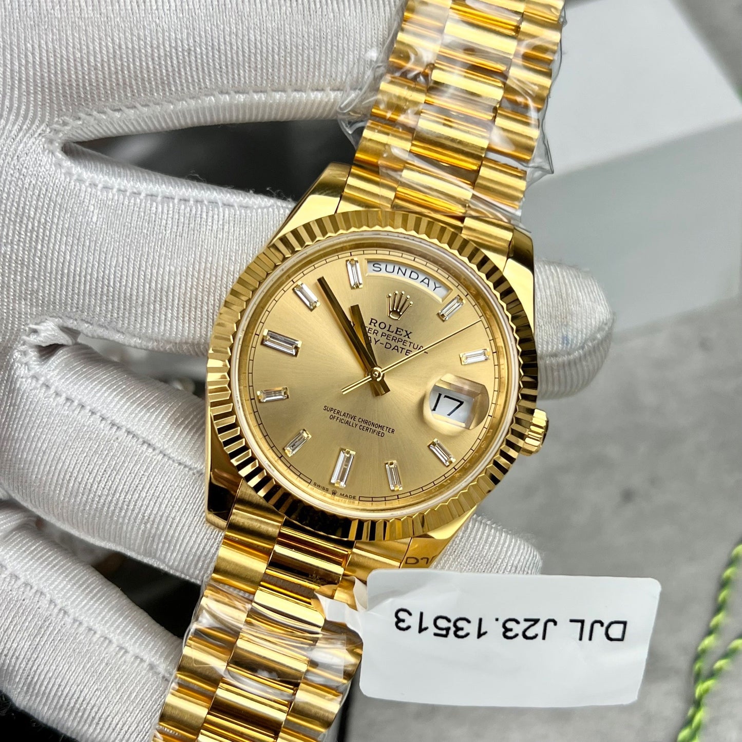 Rolex Day-Date 40 228348rbr-0002 Oro Filled 18k con 167 gramos de peso