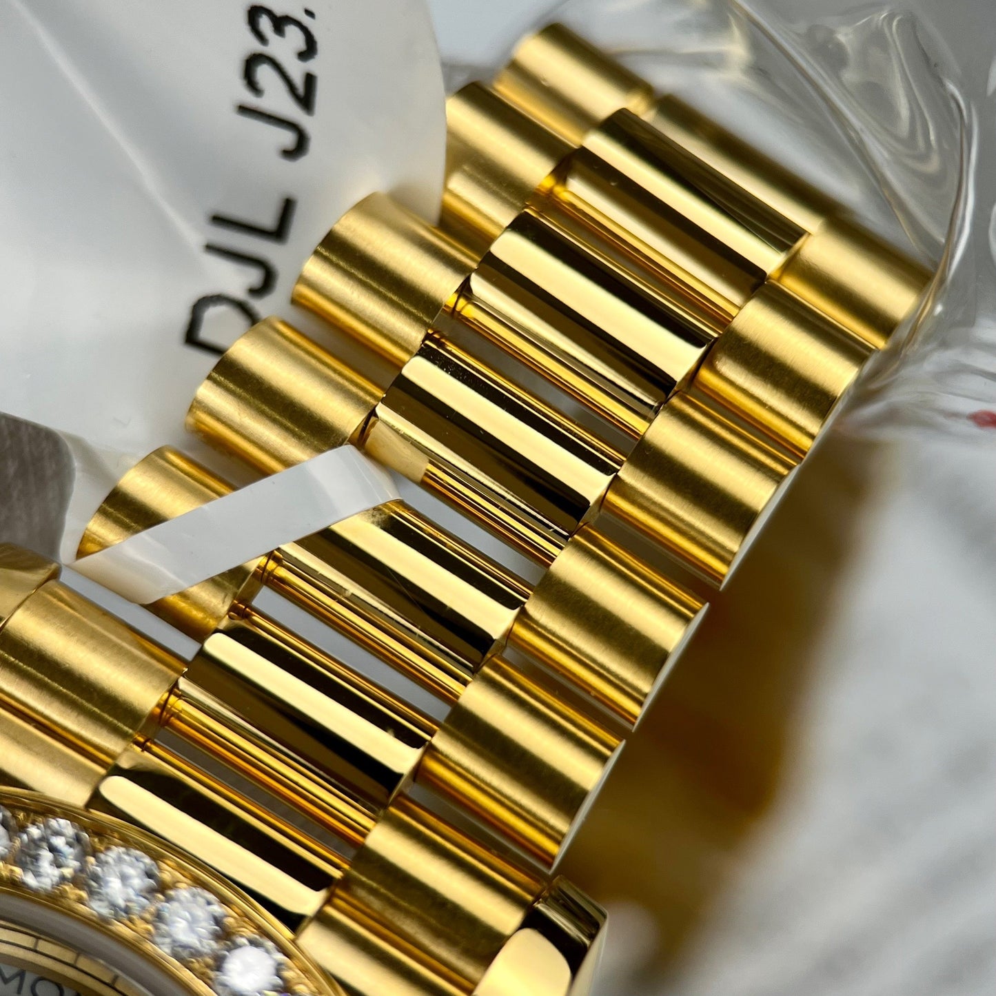Rolex Day-Date 40 228348rbr-0002 Ouro Amarelo 18k Ouro incrustado com diamantes artificiais