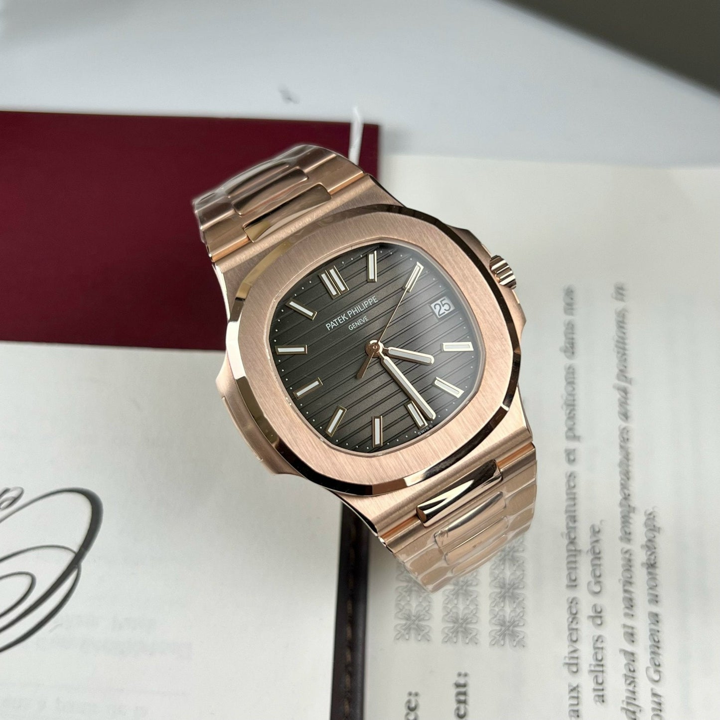 Patek Philippe Nautilus 5711/1R-001 -Wrapped 18k Rosa Oro from 3K Fabbrica
