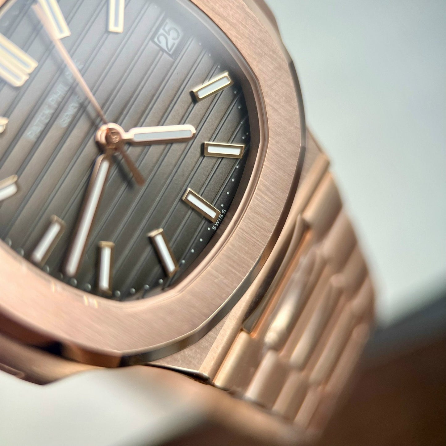 Patek Philippe Nautilus 5711/1R-001 -Wrapped 18k Rosa Oro from 3K Fabbrica