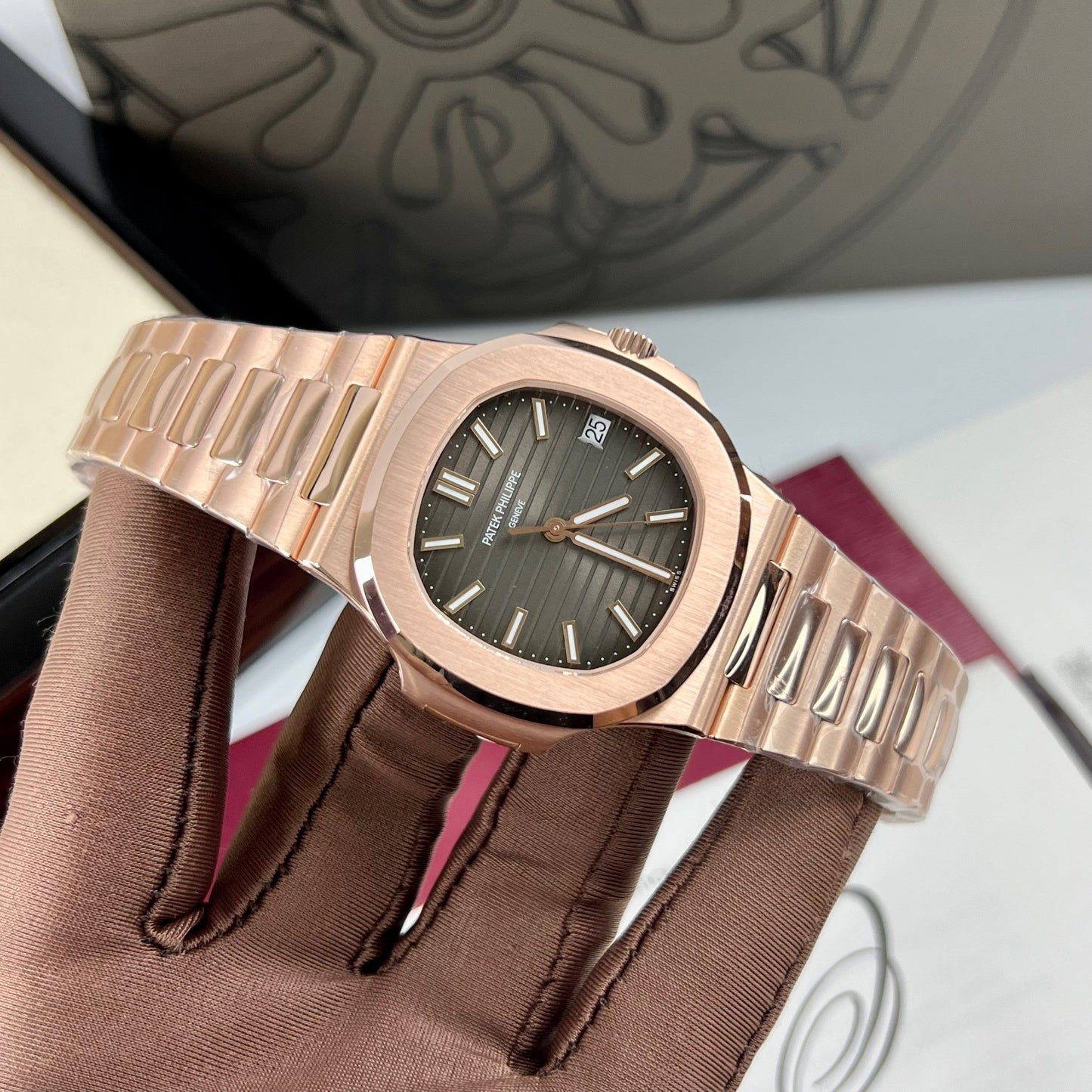 Patek Philippe Nautilus 5711/1R-001 -Wrapped 18k Rosa Oro from 3K Fabbrica