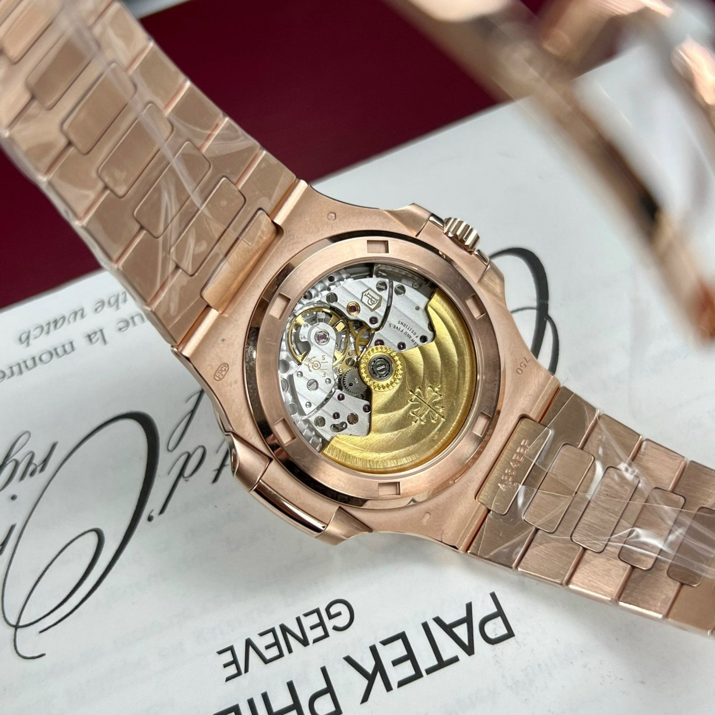 Patek Philippe Nautilus 5711/1R-001 -Wrapped 18k Rosa Oro from 3K Fabbrica