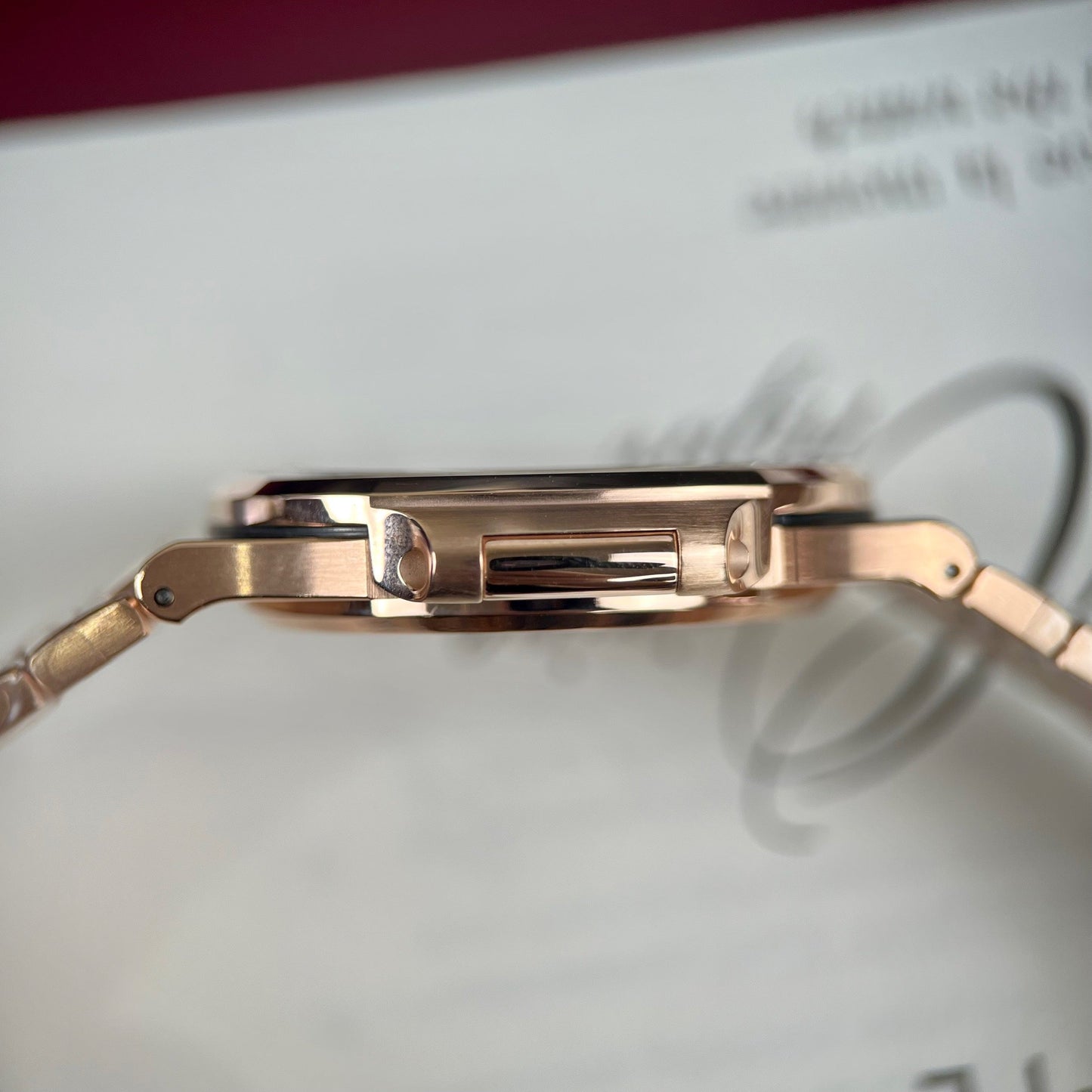 Patek Philippe Nautilus 5711/1R-001 -Wrapped 18k Rosa Oro and diamond from 3K Fabbrica