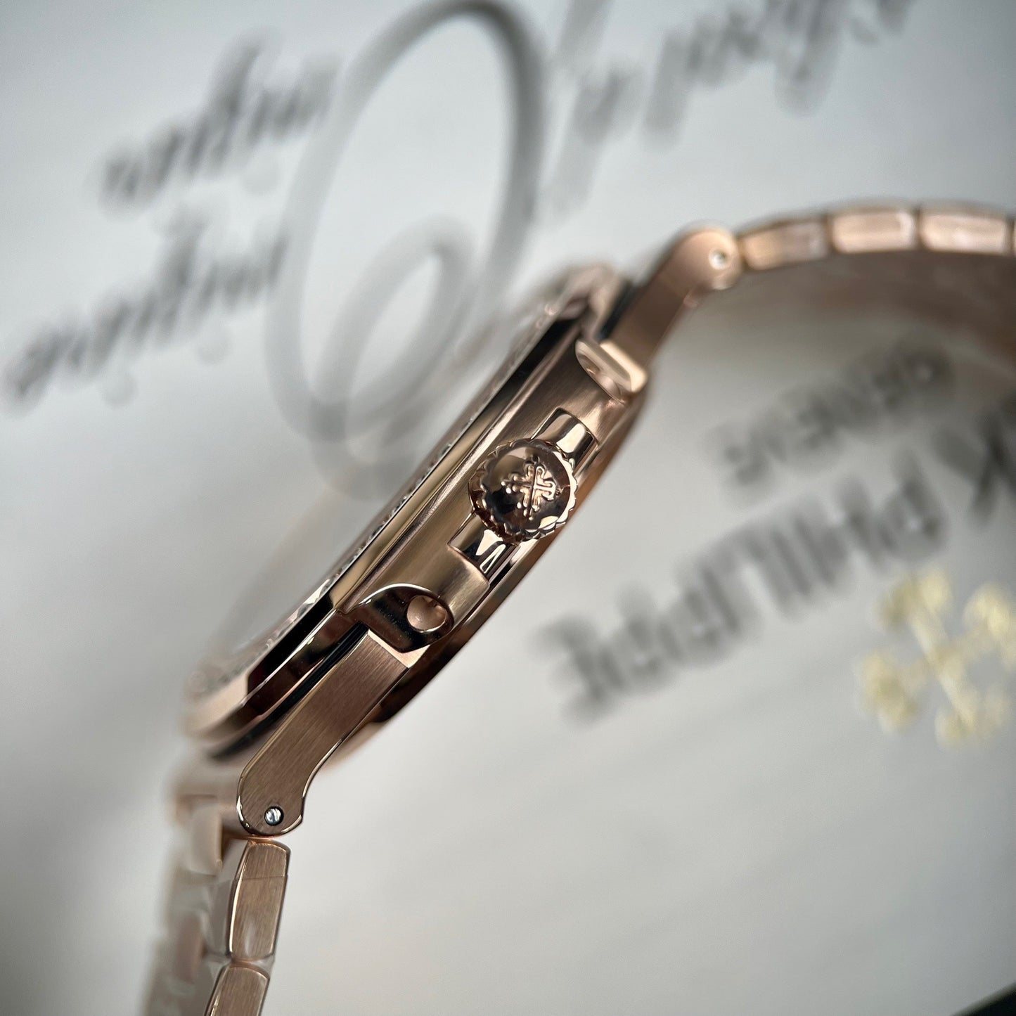 Patek Philippe Nautilus 5711/1R-001 -Wrapped 18k Rosa Oro and diamond from 3K Fabbrica