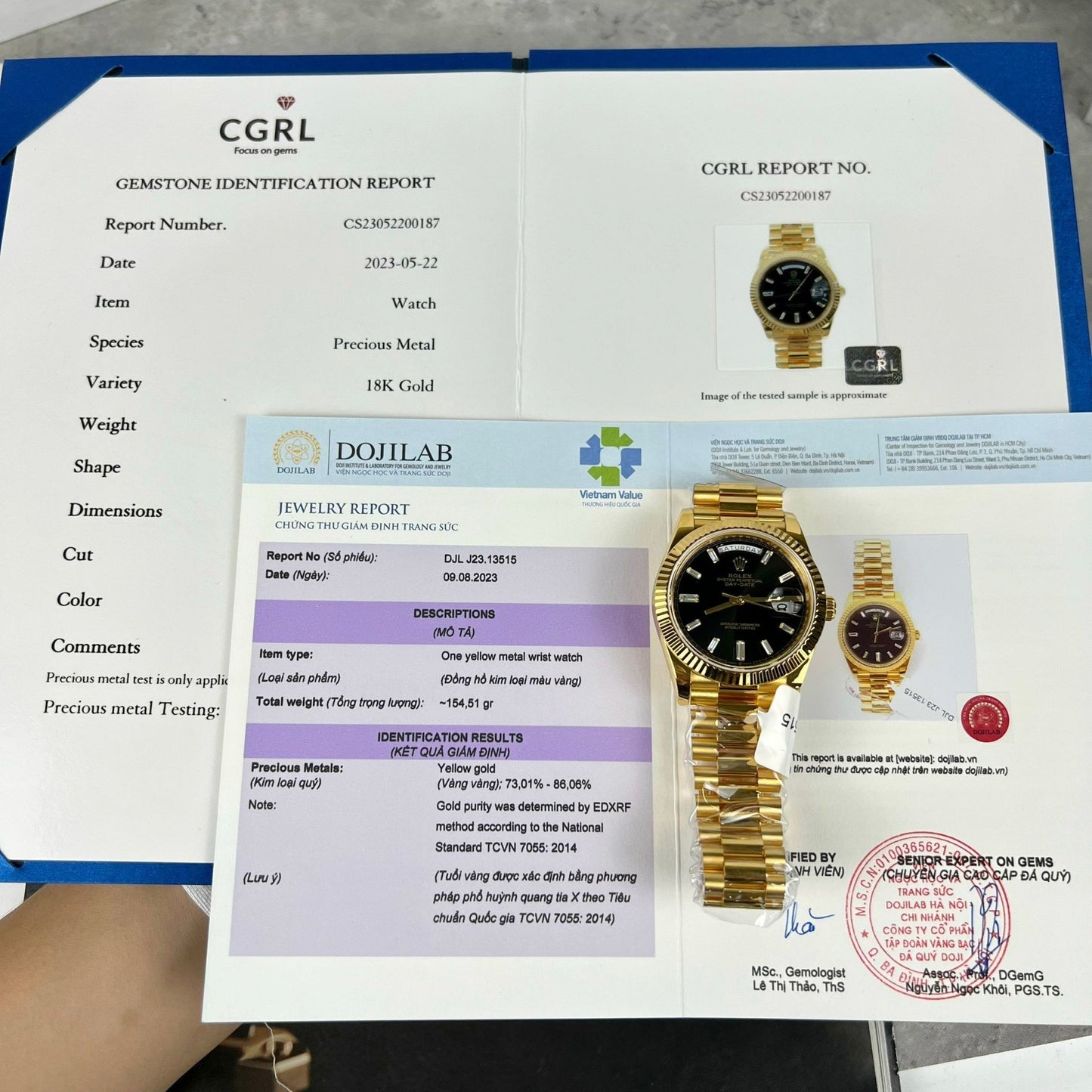Rolex Day-Date 40 228398TBR Oro Filled 18k with 153 gram from GM Fabbrica