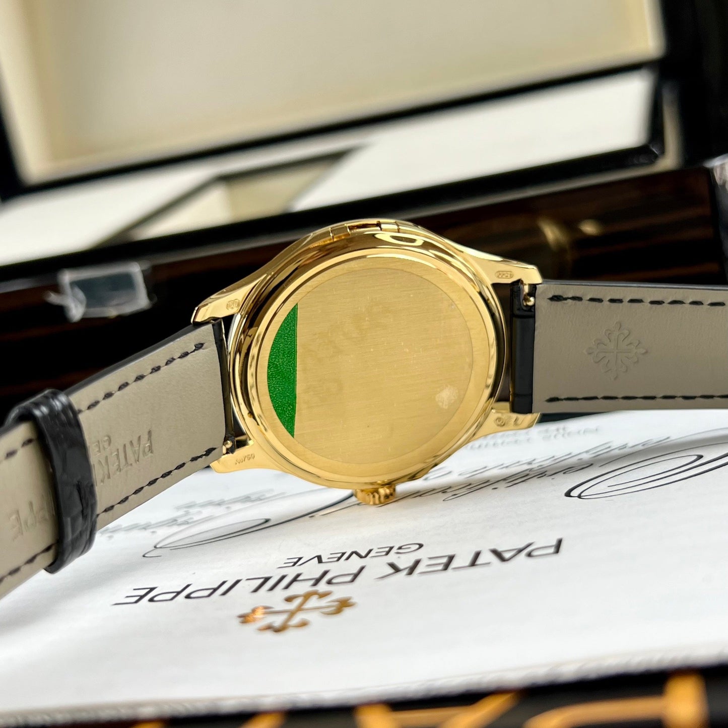 Patek Philippe Calatrava 5227J-001 coated 18k yellow Oro 3K Fabbrica