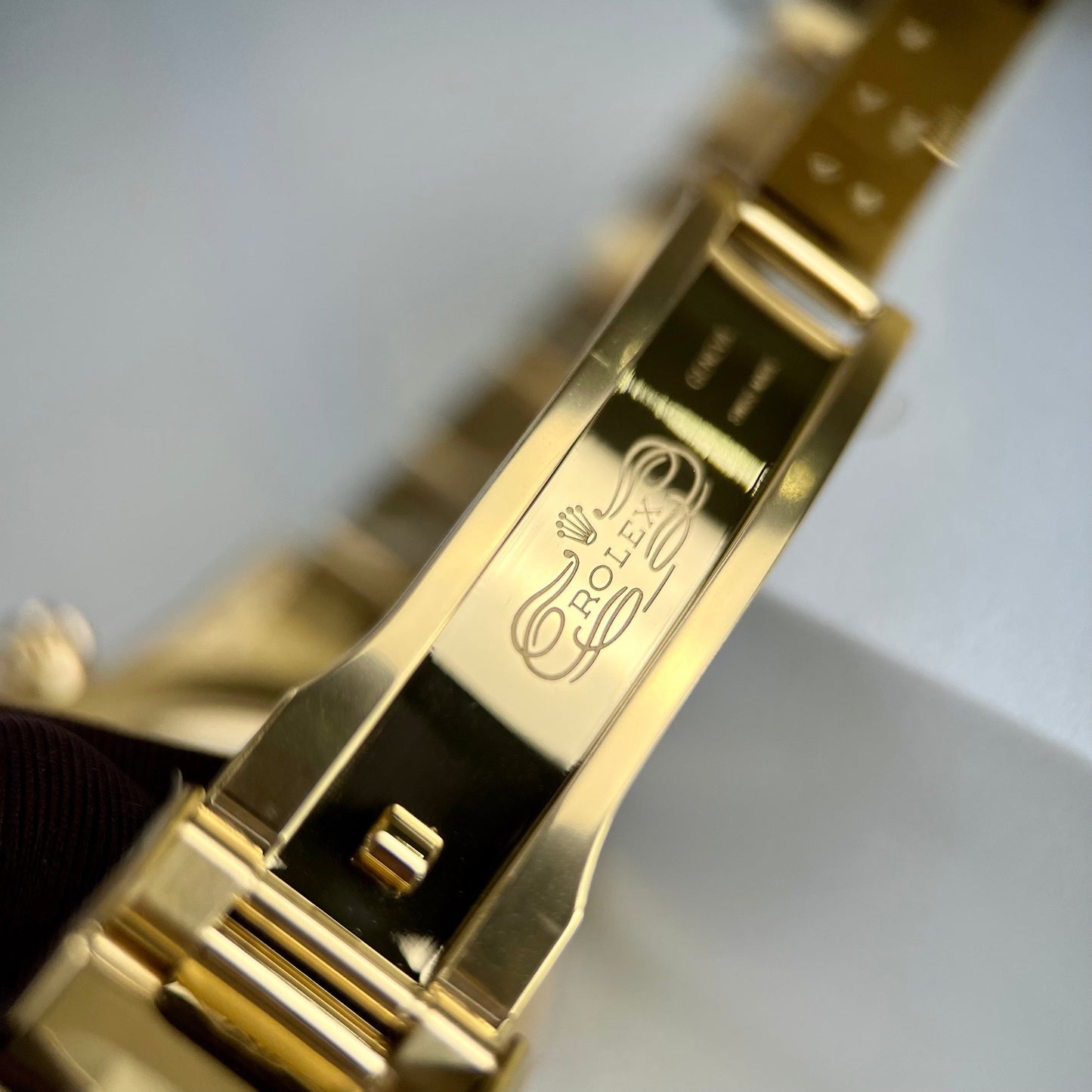 Rolex Yellow Oro Cosmograph Daytona 40 Watch Verde Arabic quadrante 116508 Coated 18k Yellow Oro