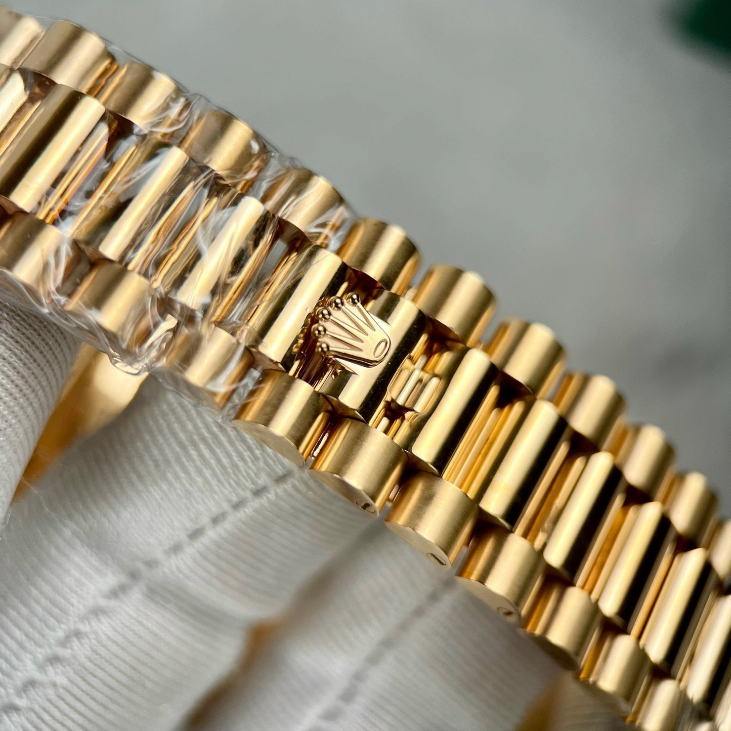 Rolex Day-Date 40 228235 Oro Filled 18k with 167 gram peso quadrante verde