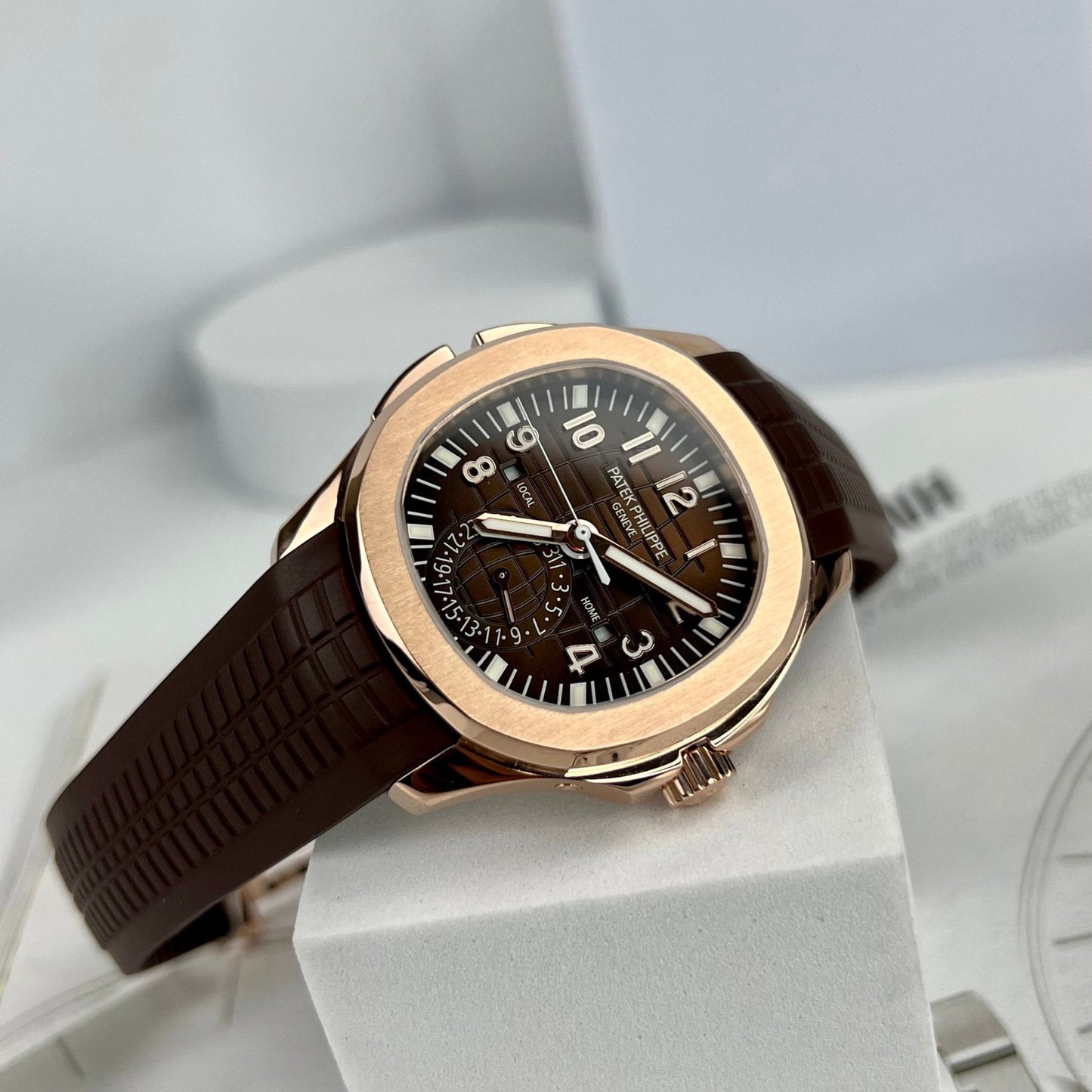 Patek Philippe 5164R-001 Aquanaut 40.8mm 18k Rose gold filled from ZF Fabbrica