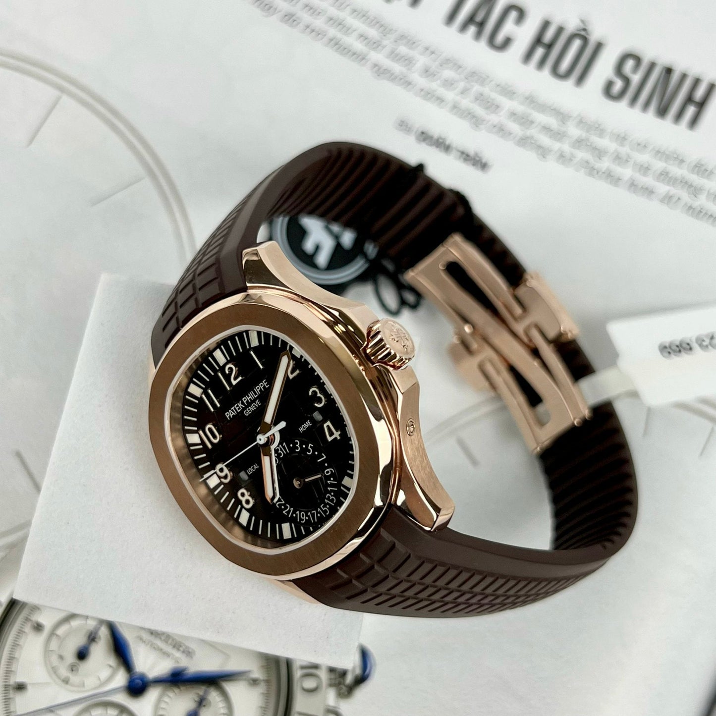 Patek Philippe 5164R-001 Aquanaut 40.8mm 18k Rose gold filled from ZF Fabbrica