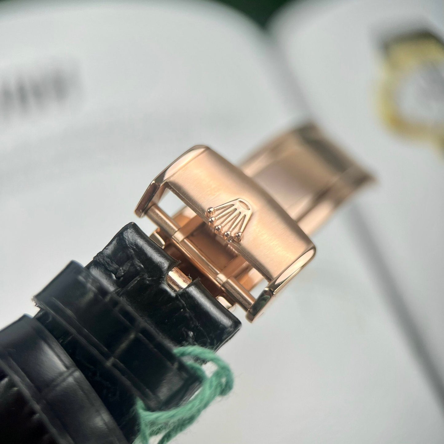 Rolex Cellini Moonphase 50535 18k rose gold filled KZ Fabbrica