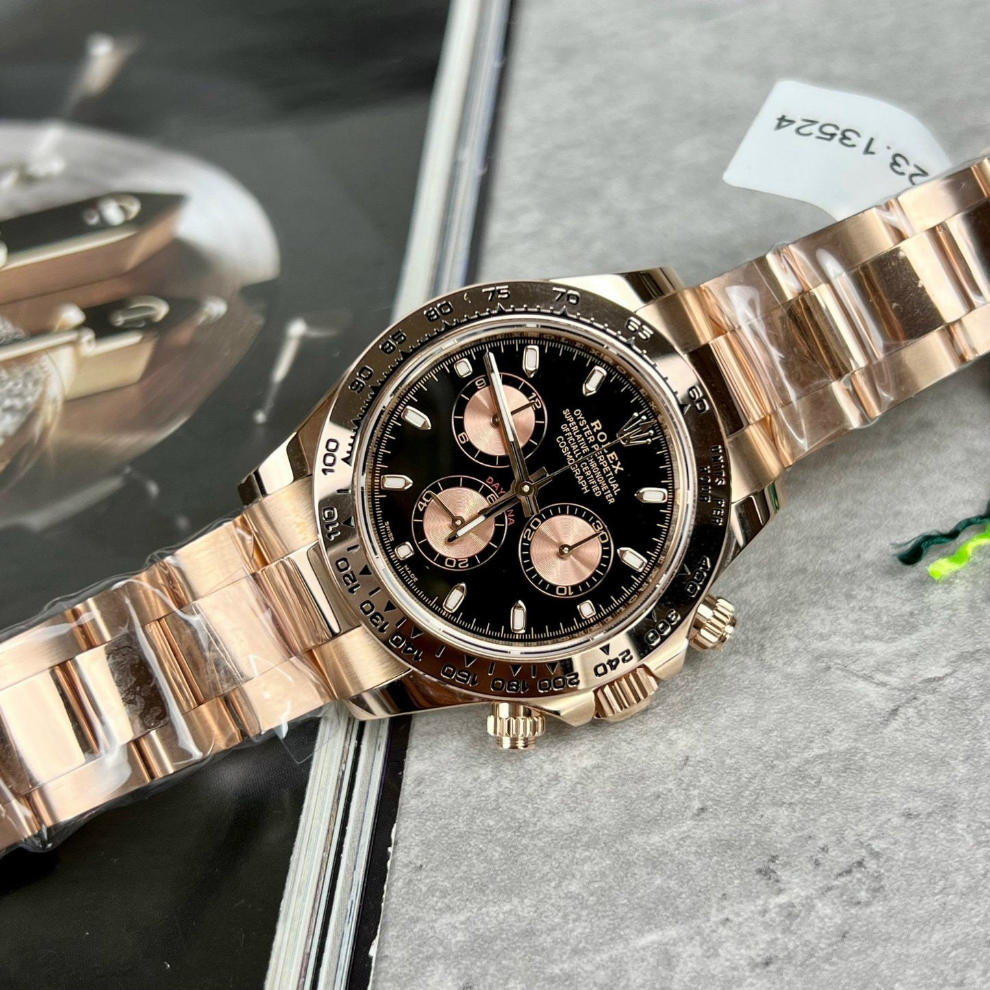 Rolex Cosmograph Daytona M116505-0008 18k Everose Oro Filled