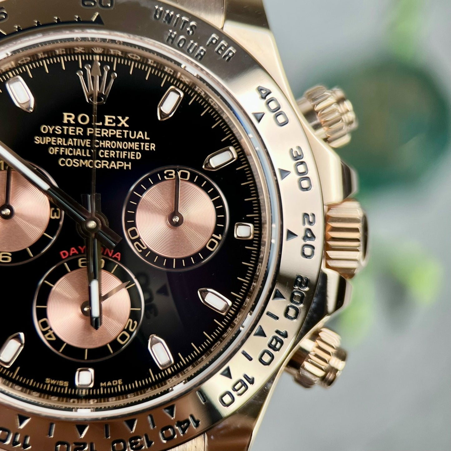 Rolex Cosmograph Daytona M116505-0008 18k Everose Oro Filled