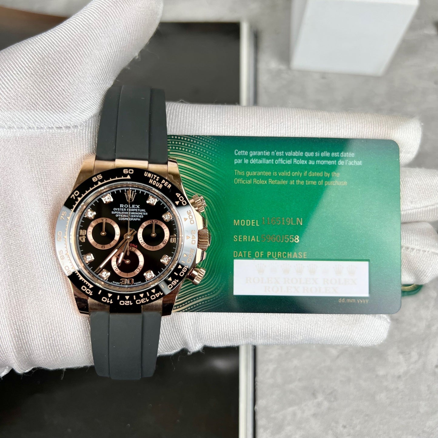 Rolex Cosmograph Daytona M116515ln-0057 custom 18k Oro filled from BT Fabbrica