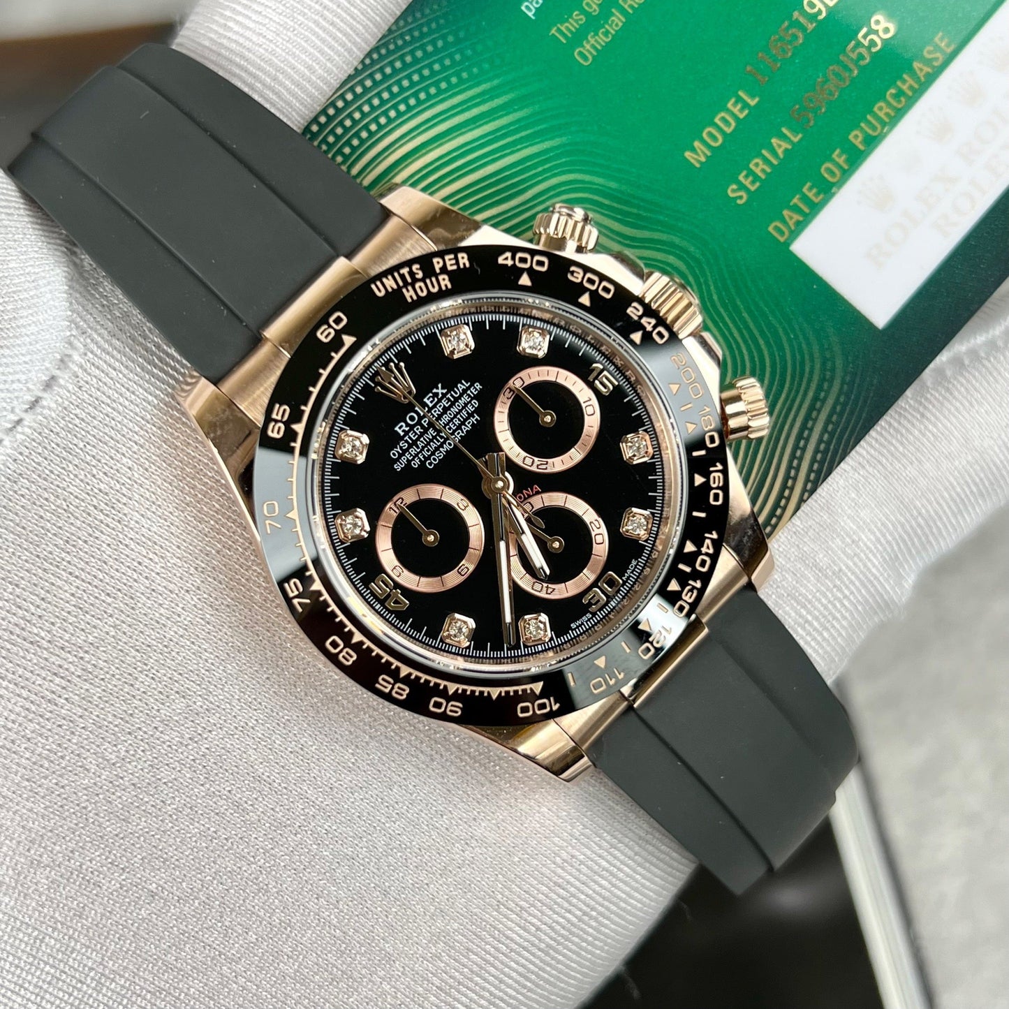 Rolex Cosmograph Daytona M116515ln-0057 custom 18k Oro filled from BT Fabbrica
