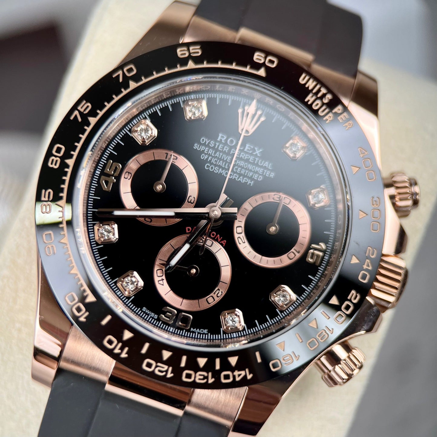 Rolex Cosmograph Daytona M116515ln-0057 custom 18k Oro filled from BT Fabbrica