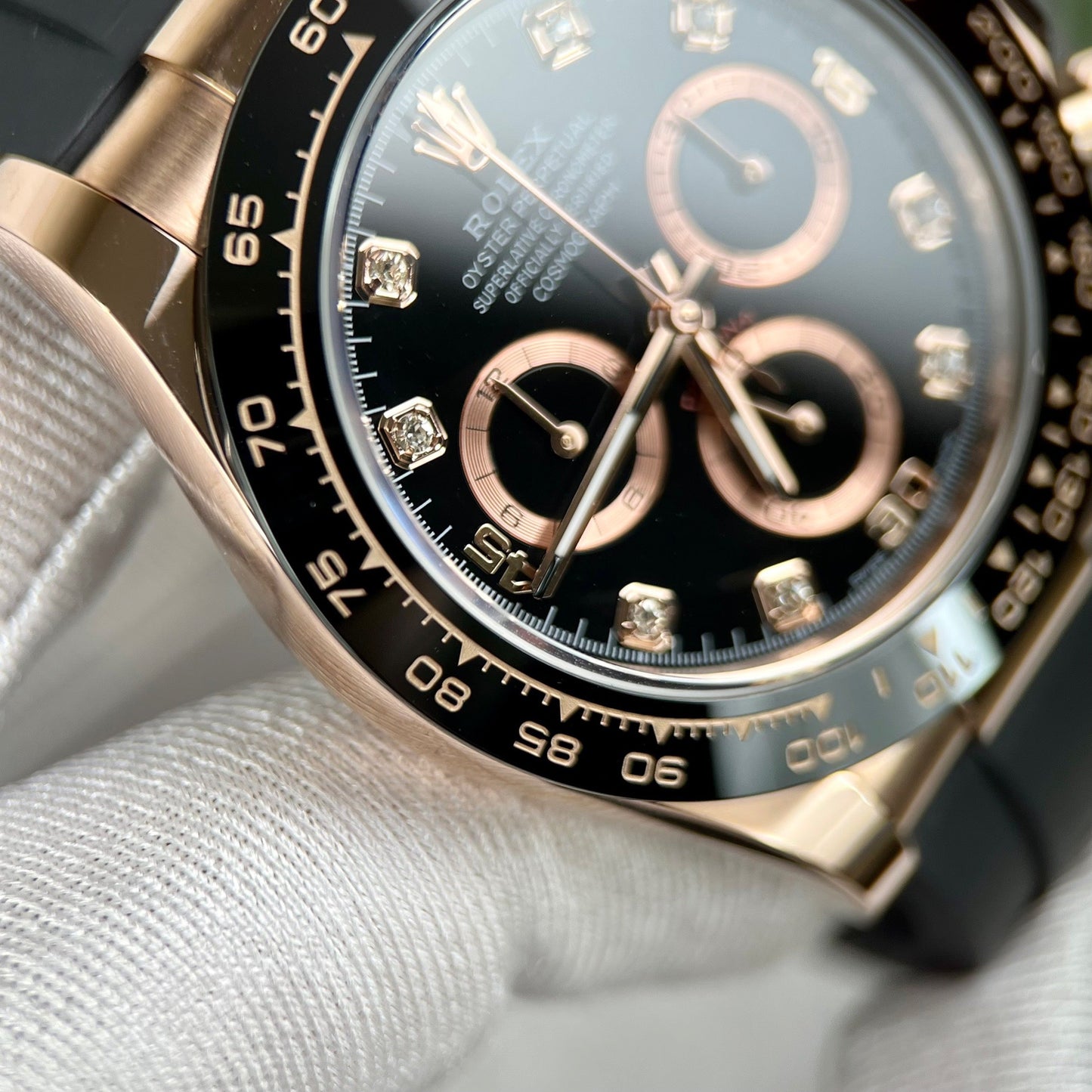 Rolex Cosmograph Daytona M116515ln-0057 custom 18k Oro filled from BT Fabbrica