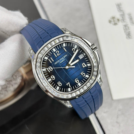 Patek Philippe Aquanaut 5168G-001 Best 1:1 Edizione 3K Fabbrica Custom Mossanite