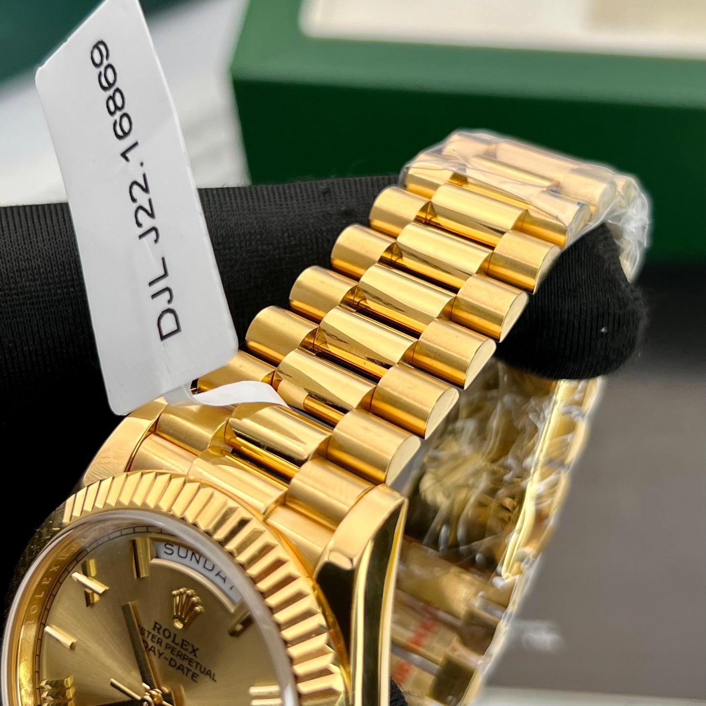 Rolex Day-Date 40 Men's Watch 228238-0006 coated 18k yellow Oro Best 1:1 Edizione