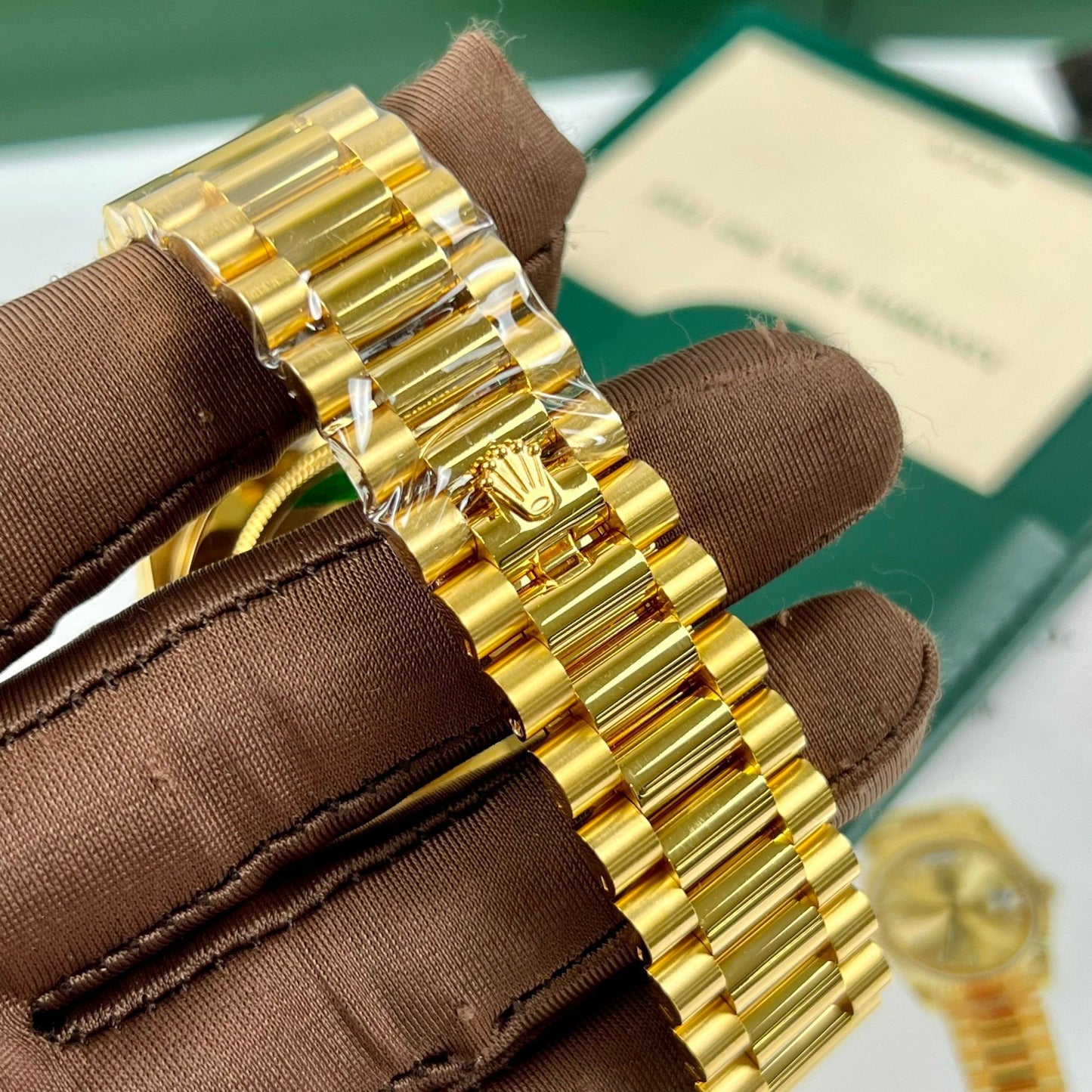Rolex Day-Date 40mm 228238-0003 coated 18k yellow Oro Best 1:1 Edizione 130 gram