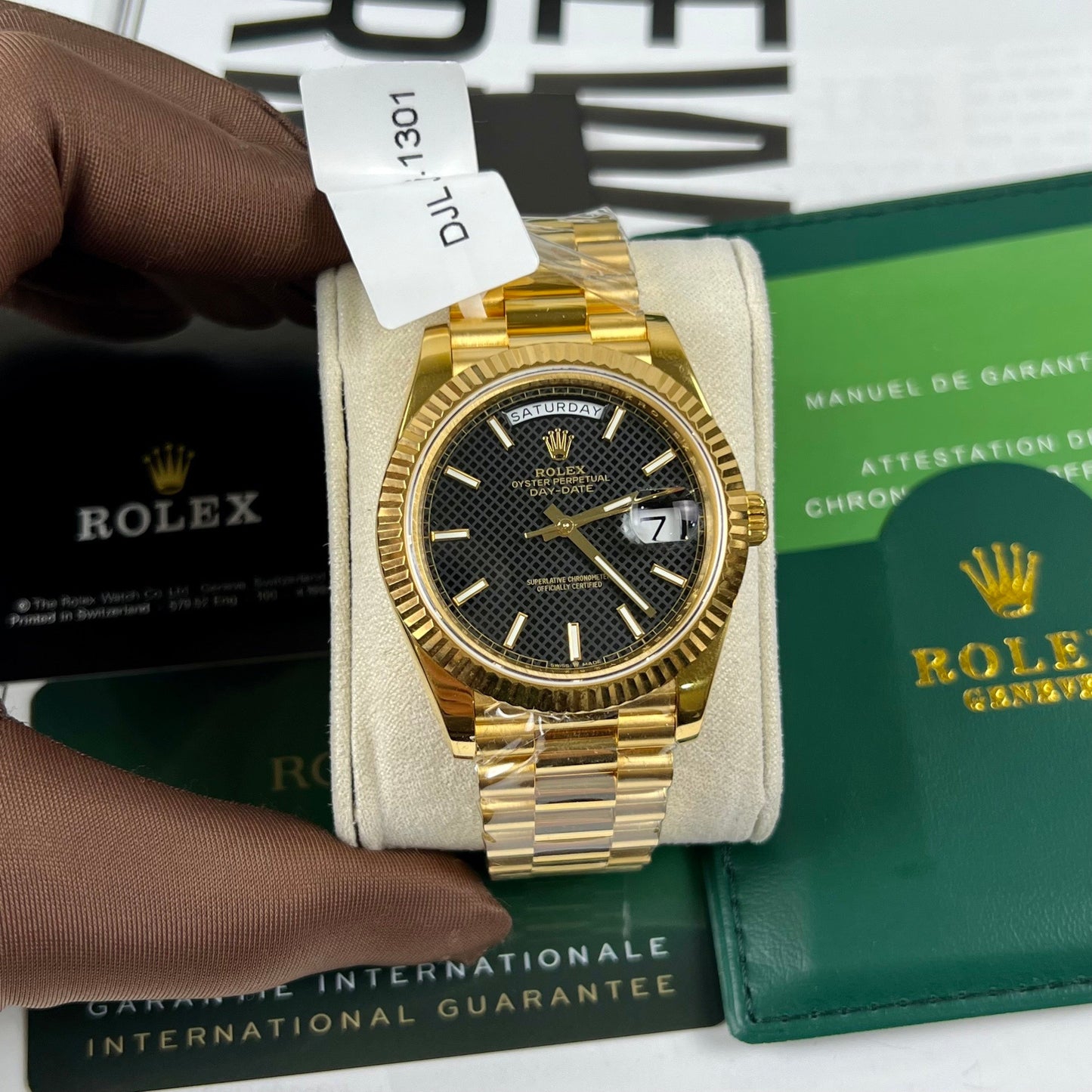 Rolex Day-Date 40 Oro  228238-0007 Best 1:1 Edizione coated 18k Yellow Oro 130 gram