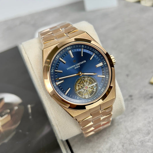 Vacheron Constantin Overseas Tourbillon 6000V/110R-B733 1:1 edizione migliore BBR Fabbrica Pink Oro