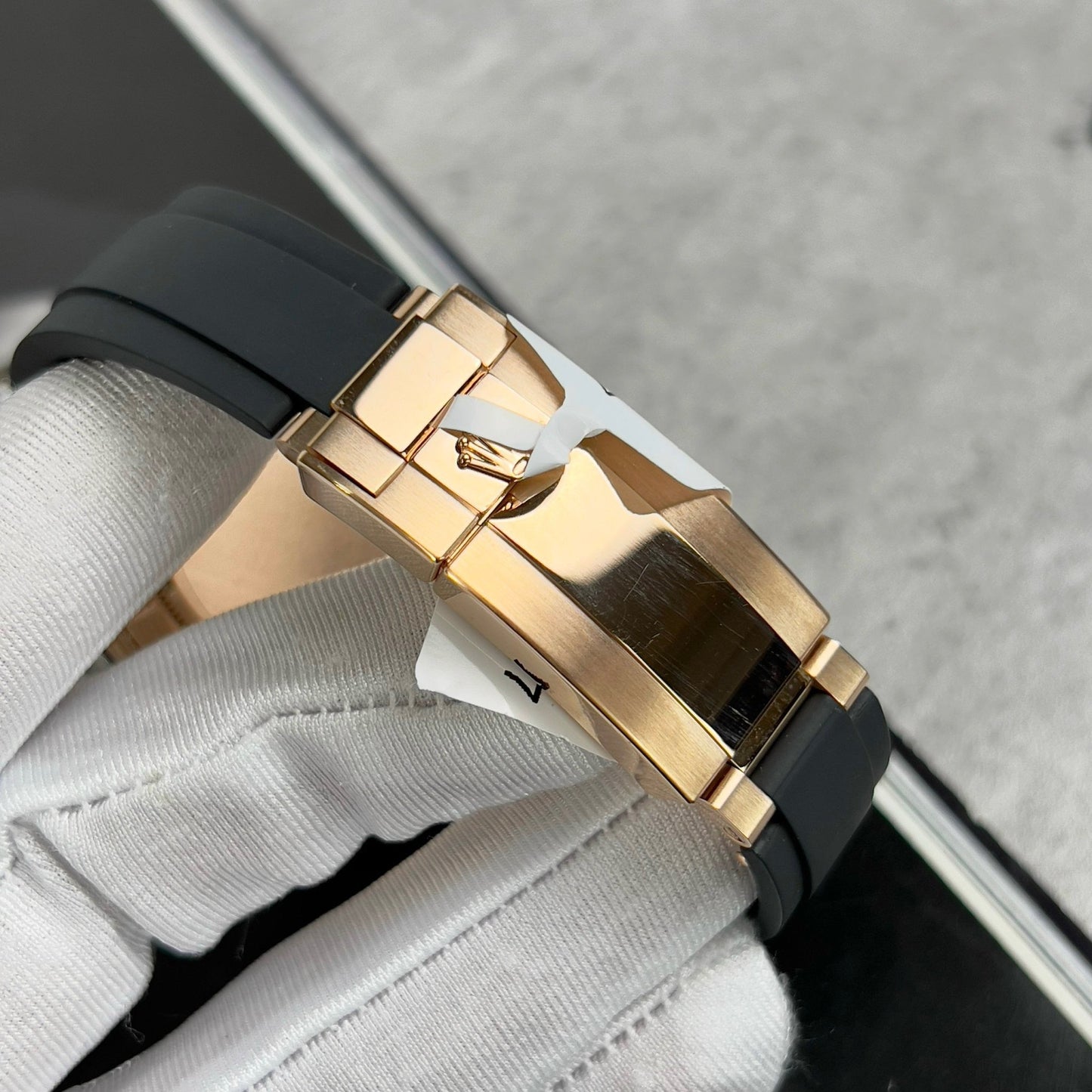 Rolex Cosmograph Daytona 116518LN Mother of Pearl quadrante custom 18k Oro filled Best 1:1 Edizione