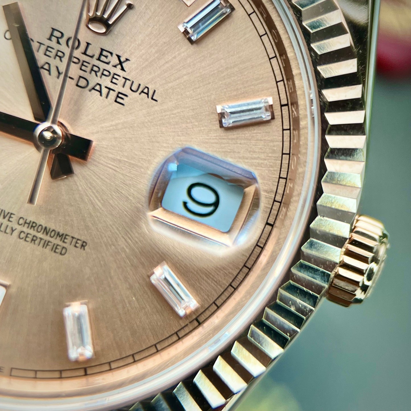 Rolex Day-Date 40 Rosa Oro 228235 champagne Oro Filled 18k from GM Fabbrica