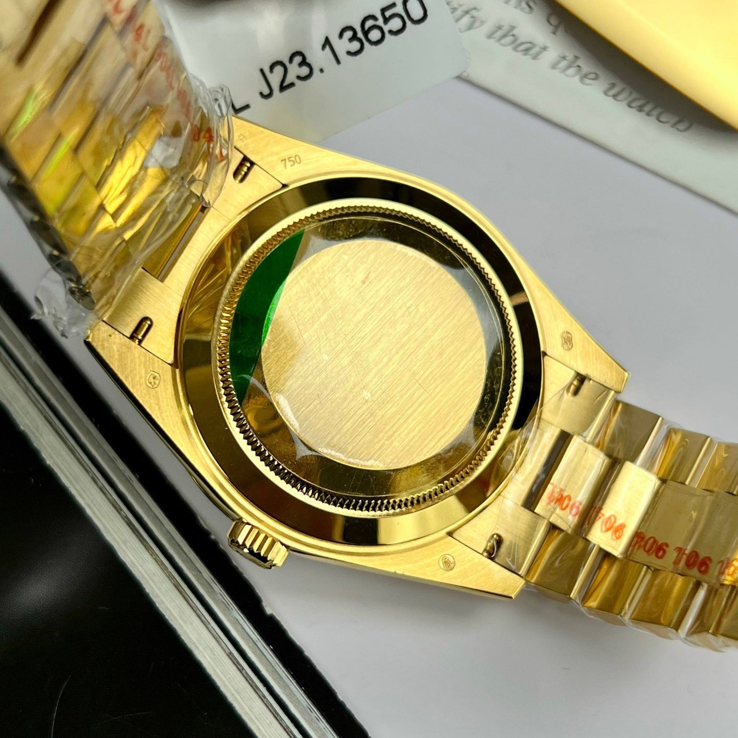 Rolex Day-Date 36 Oro Watch 118238-0111 Oro Filled 18k with 153 gram from GM Fabbrica