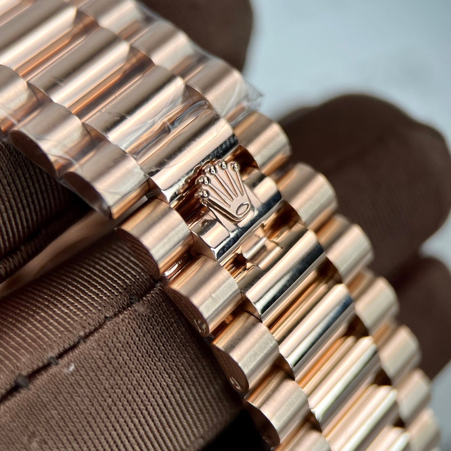 Rolex Day-Date Rosa Oro Rosa Diamond quadrante 36mm 128235  Best 1:1 Edizione coated 18k Rosa Oro 130 gram