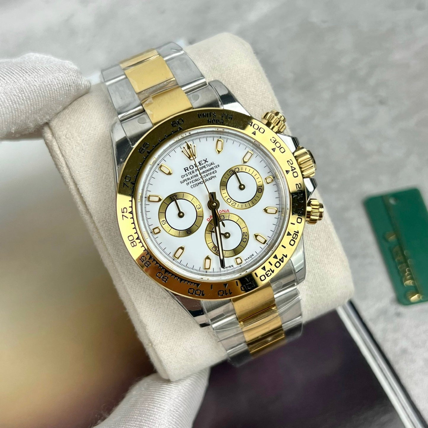 Rolex Cosmograph Daytona M116503-0001 1:1 edizione migliore BT Fabbrica quadrante bianco