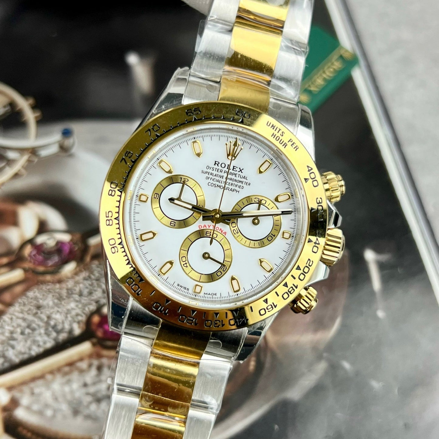 Rolex Cosmograph Daytona M116503-0001 1:1 edizione migliore BT Fabbrica quadrante bianco