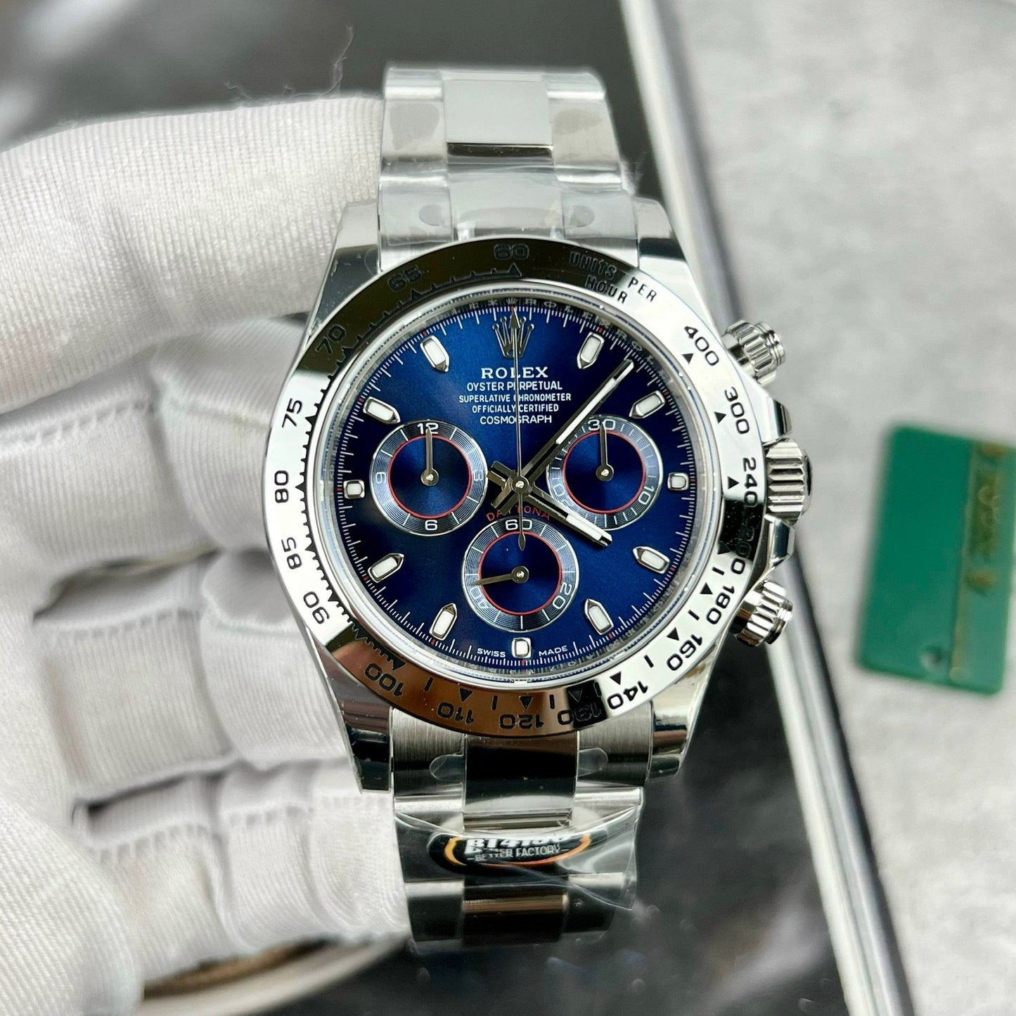 Rolex Cosmograph Daytona M116509-0071 1:1 edizione migliore BT Fabbrica quadrante blu