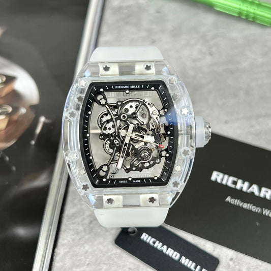 Richard Mille RM055 1:1 Best Edition RM Fabbrica Saphire case
