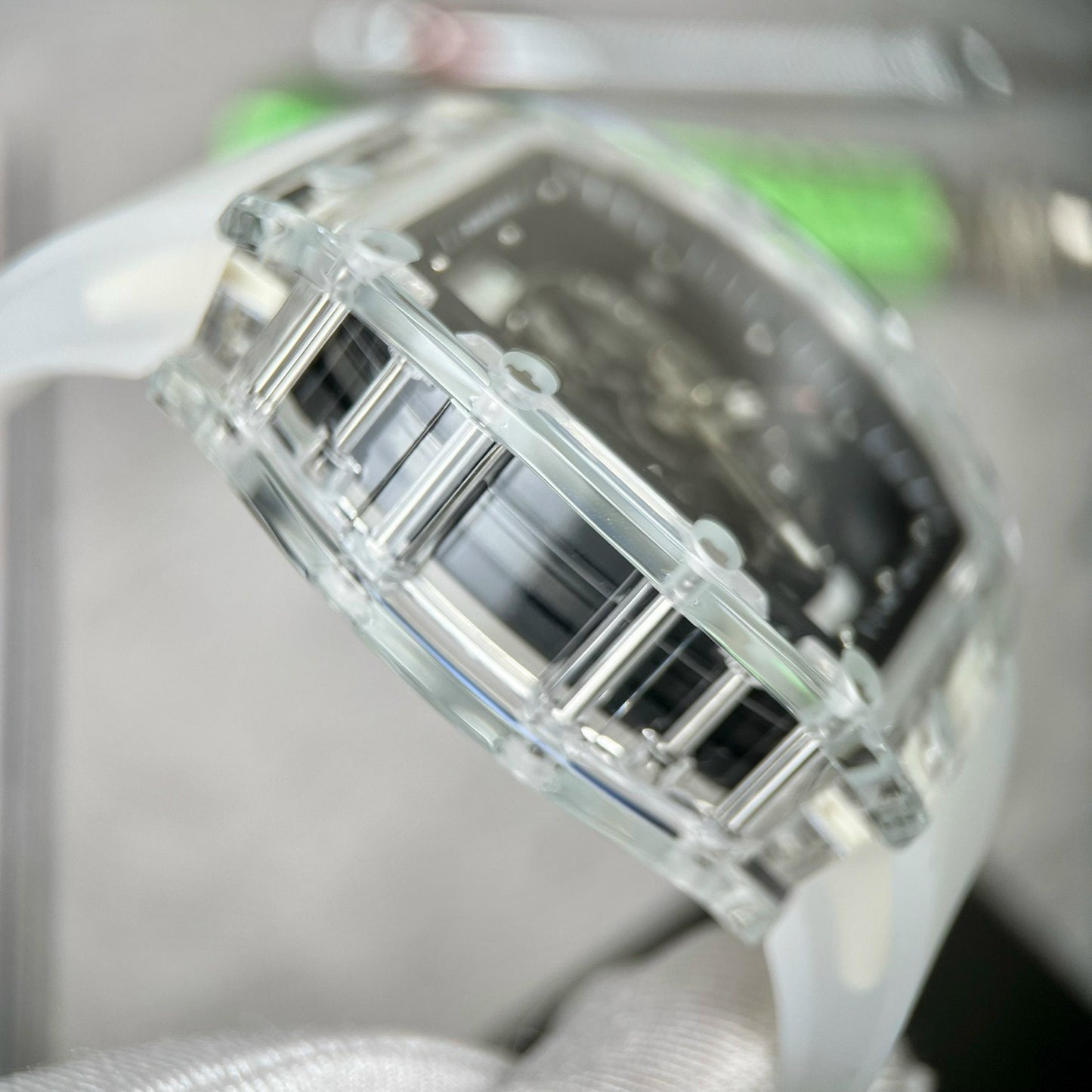 Richard Mille RM055 1:1 Best Edition RM Fabbrica Saphire case