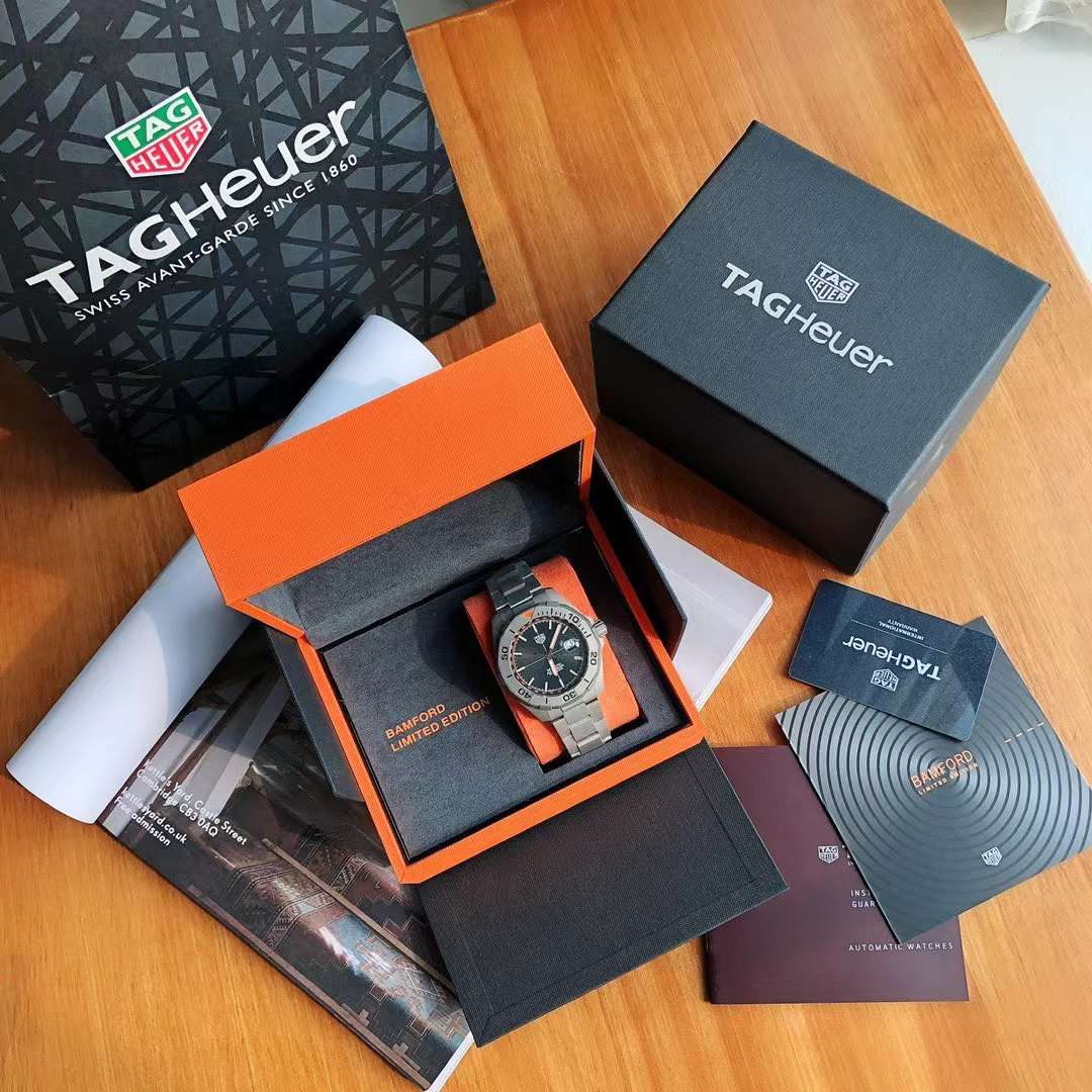 TAG Heuer Aquaracer Bamford edizione limitata Swiss original movimento