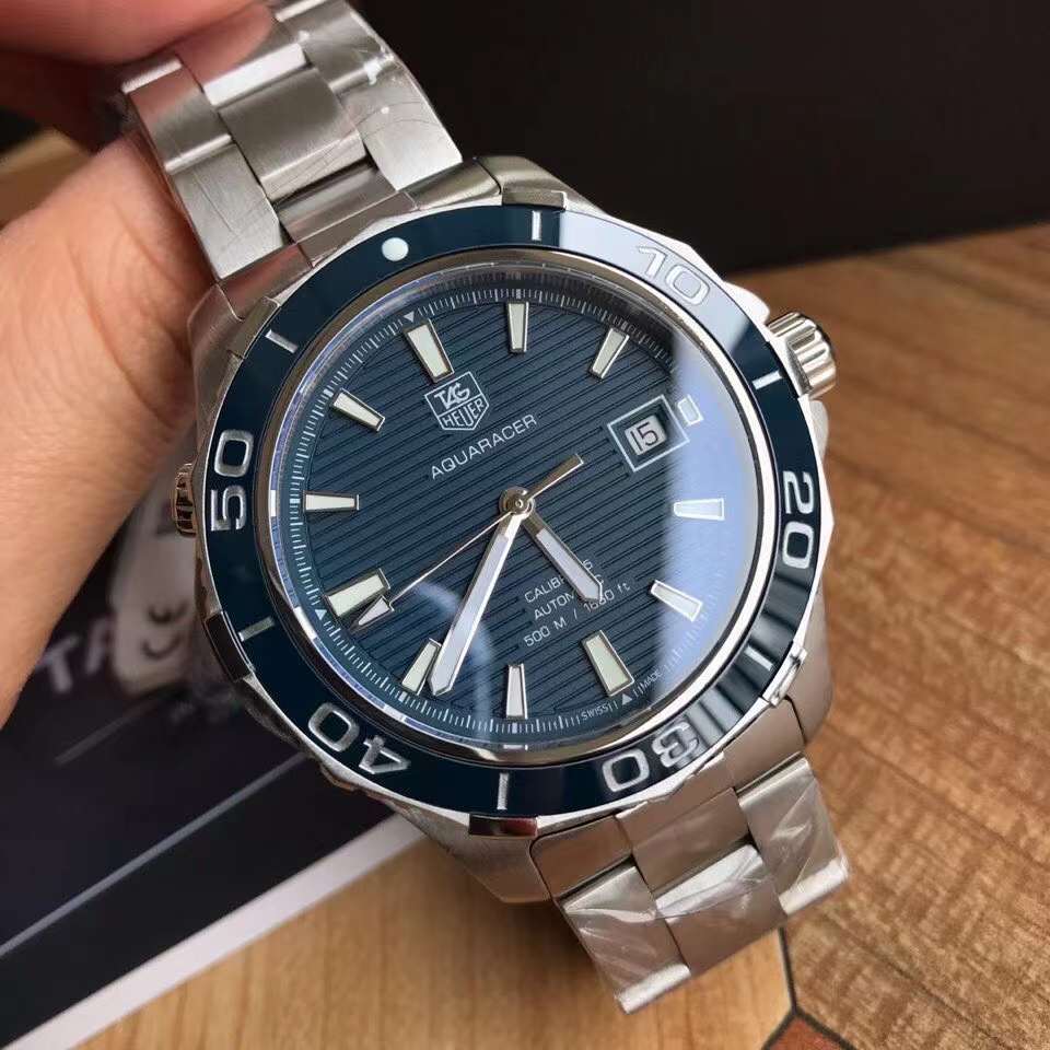 Tag Heuer Aquaracer WAK2111.BA0830 500 Automatic 41mm Swiss Original movimento