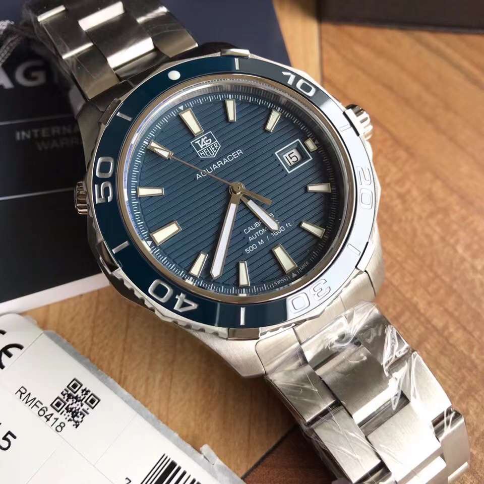 Tag Heuer Aquaracer WAK2111.BA0830 500 Automatic 41mm Swiss Original movimento