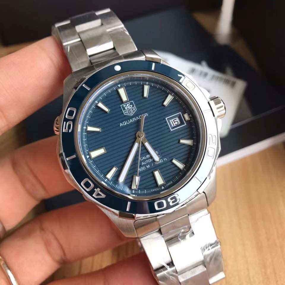 Tag Heuer Aquaracer WAK2111.BA0830 500 Automatic 41mm Swiss Original movimento
